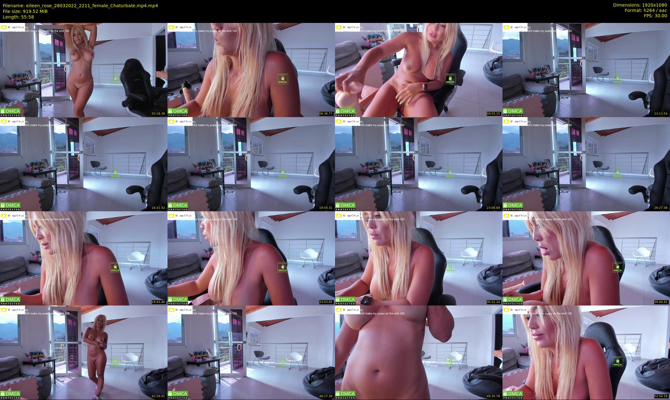 eileen_rose — 56 minute Chaturbate female cam show recording, 1080p, Mar 28, 2022