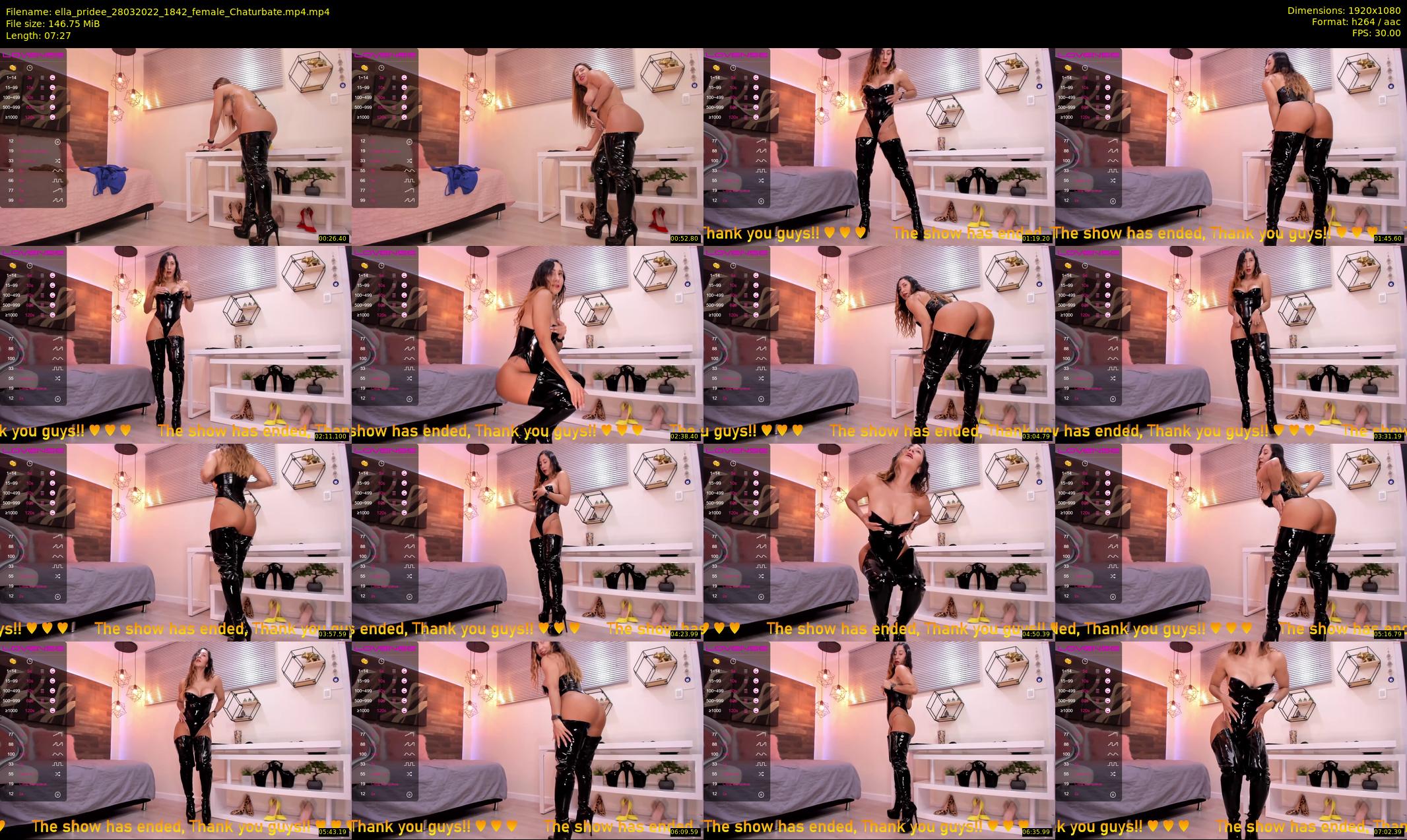 ella_pridee — 8 minute Chaturbate female cam show recording, 1080p, Mar 28, 2022