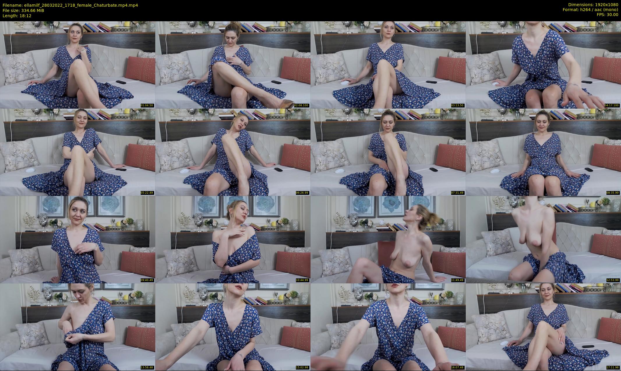 ellamilf — 19 minute Chaturbate female cam show recording, 1080p, Mar 28, 2022