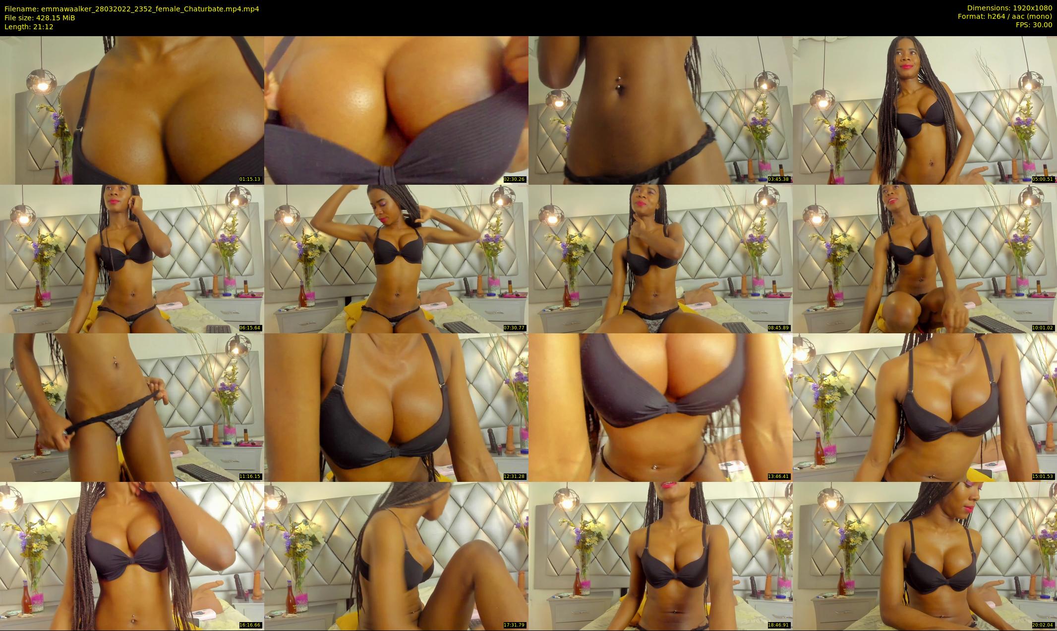 emmawaalker — 22 minute Chaturbate female cam show recording, 1080p, Mar 28, 2022