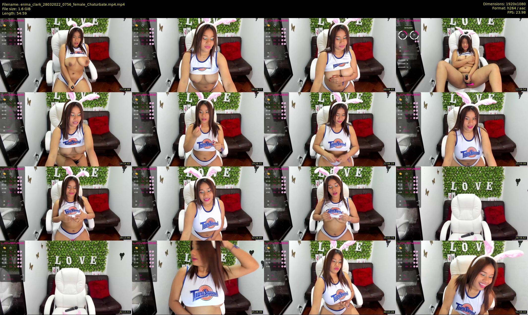 enma_clark — 55 minute Chaturbate female cam show recording, 1080p, Mar 28, 2022