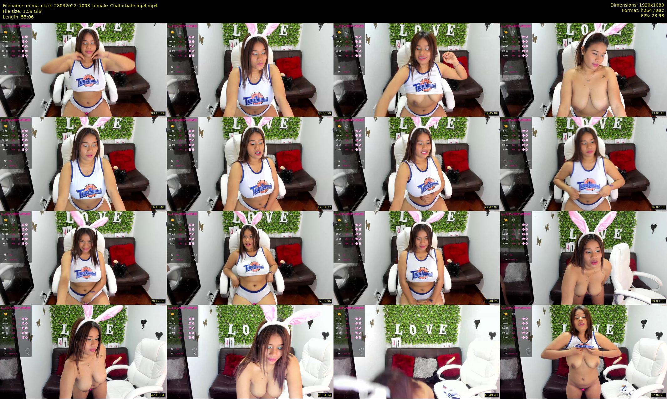 enma_clark — 56 minute Chaturbate female cam show recording, 1080p, Mar 28, 2022