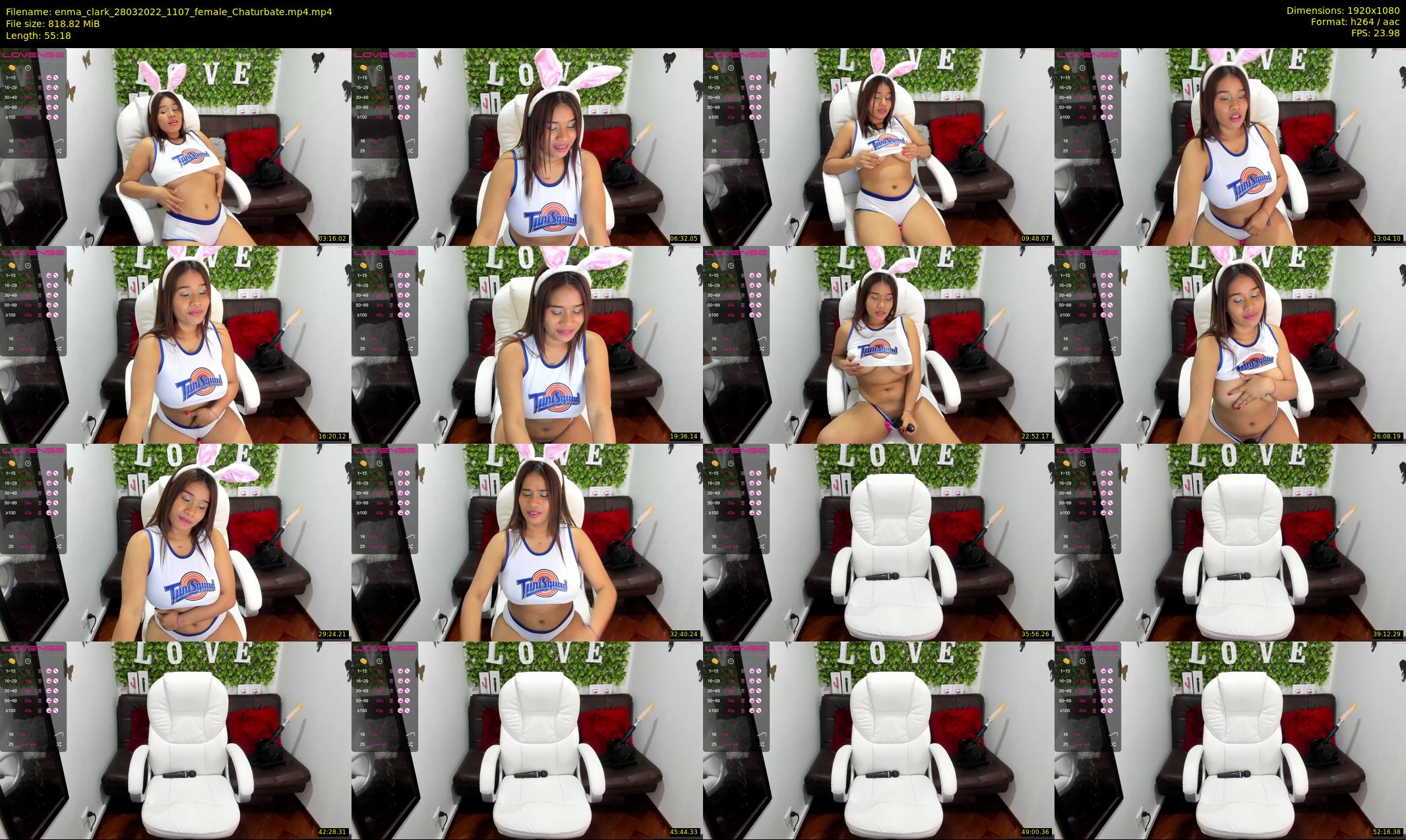 enma_clark — 56 minute Chaturbate female cam show recording, 1080p, Mar 28, 2022