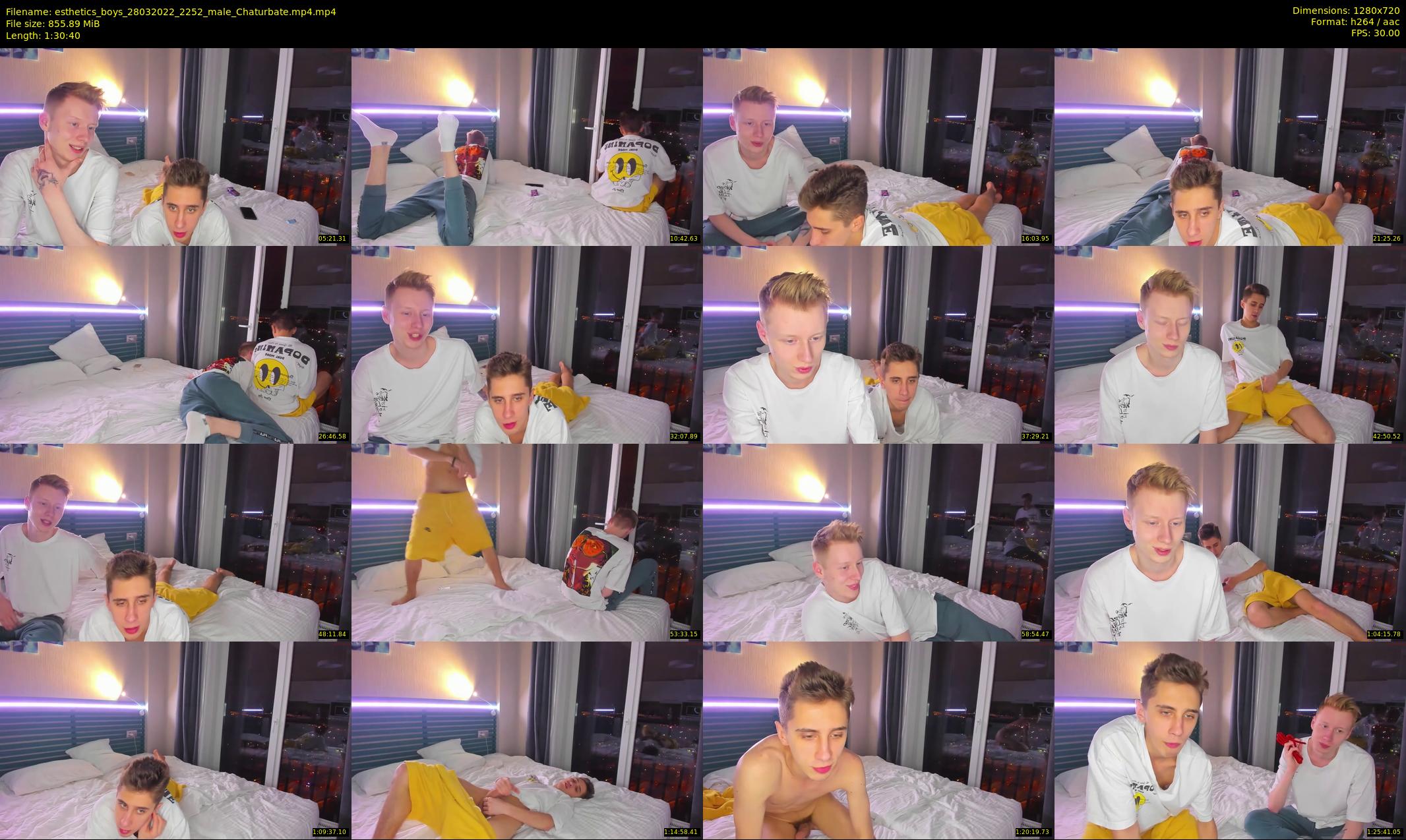 esthetics_boys — 91 minute Chaturbate male cam show recording, 720p, Mar 28, 2022