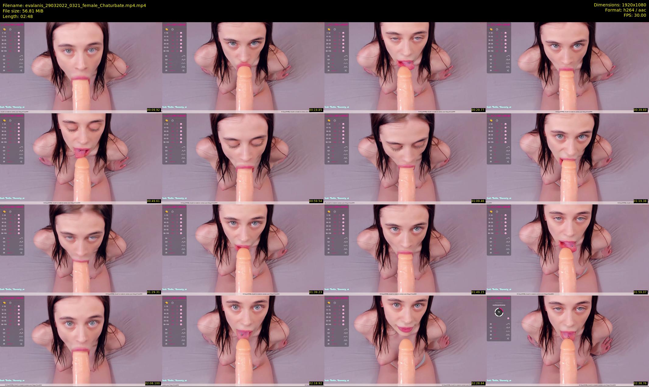 evalanis — 3 minute Chaturbate couple cam show recording, 1080p, Mar 29, 2022