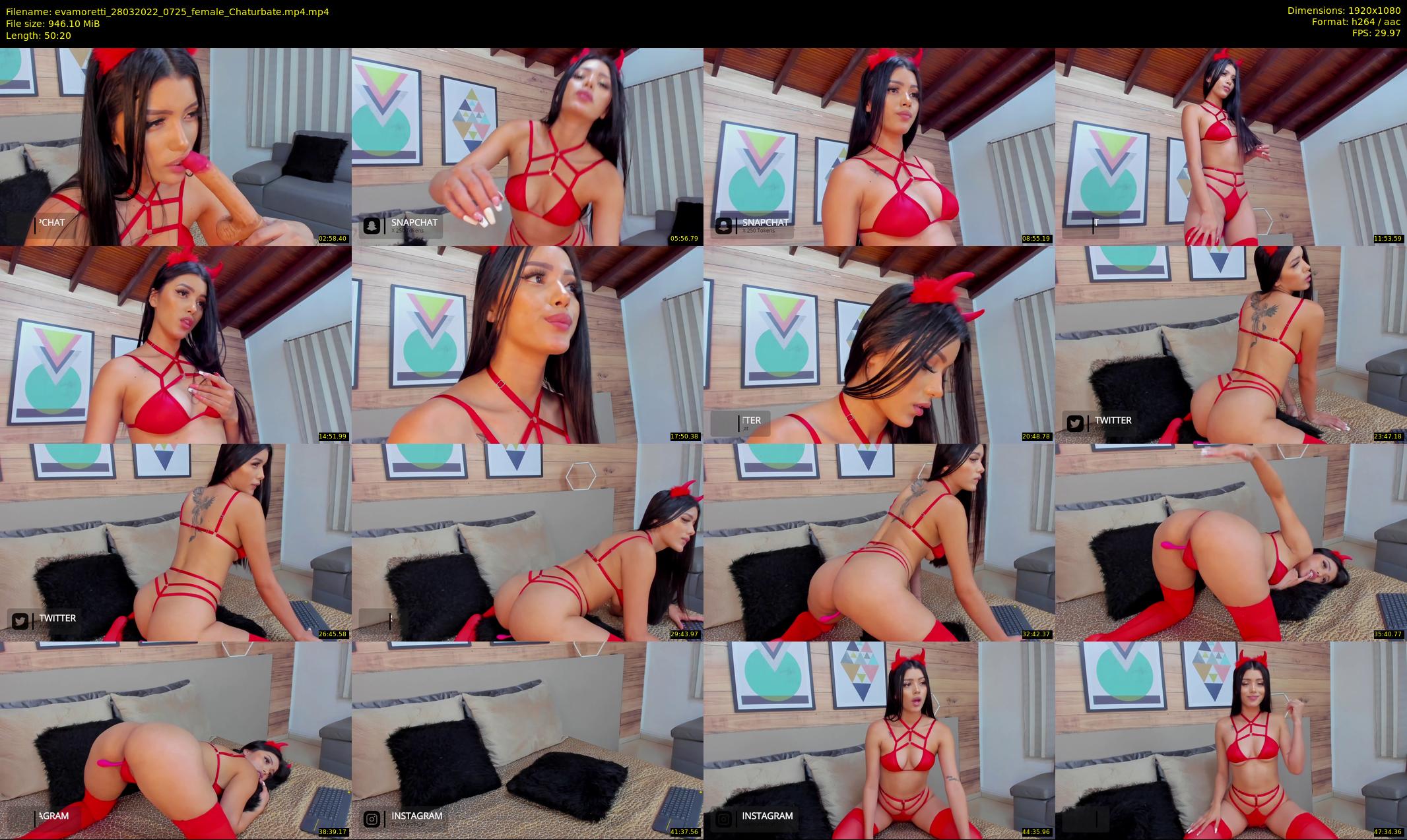 evamoretti — 51 minute Chaturbate female cam show recording, 1080p, Mar 28, 2022