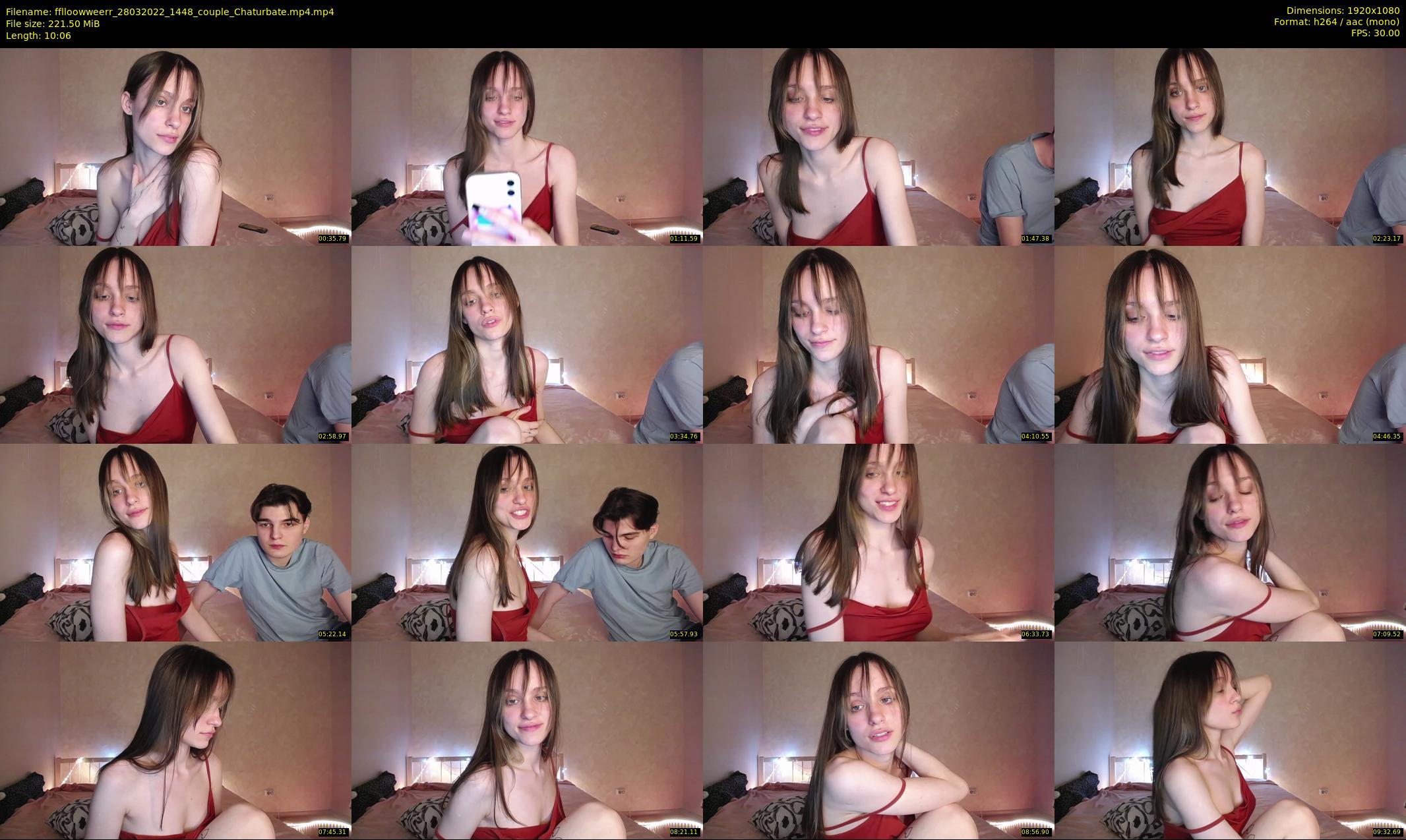 fflloowweerr — 11 minute Chaturbate couple cam show recording, 1080p, Mar 28, 2022