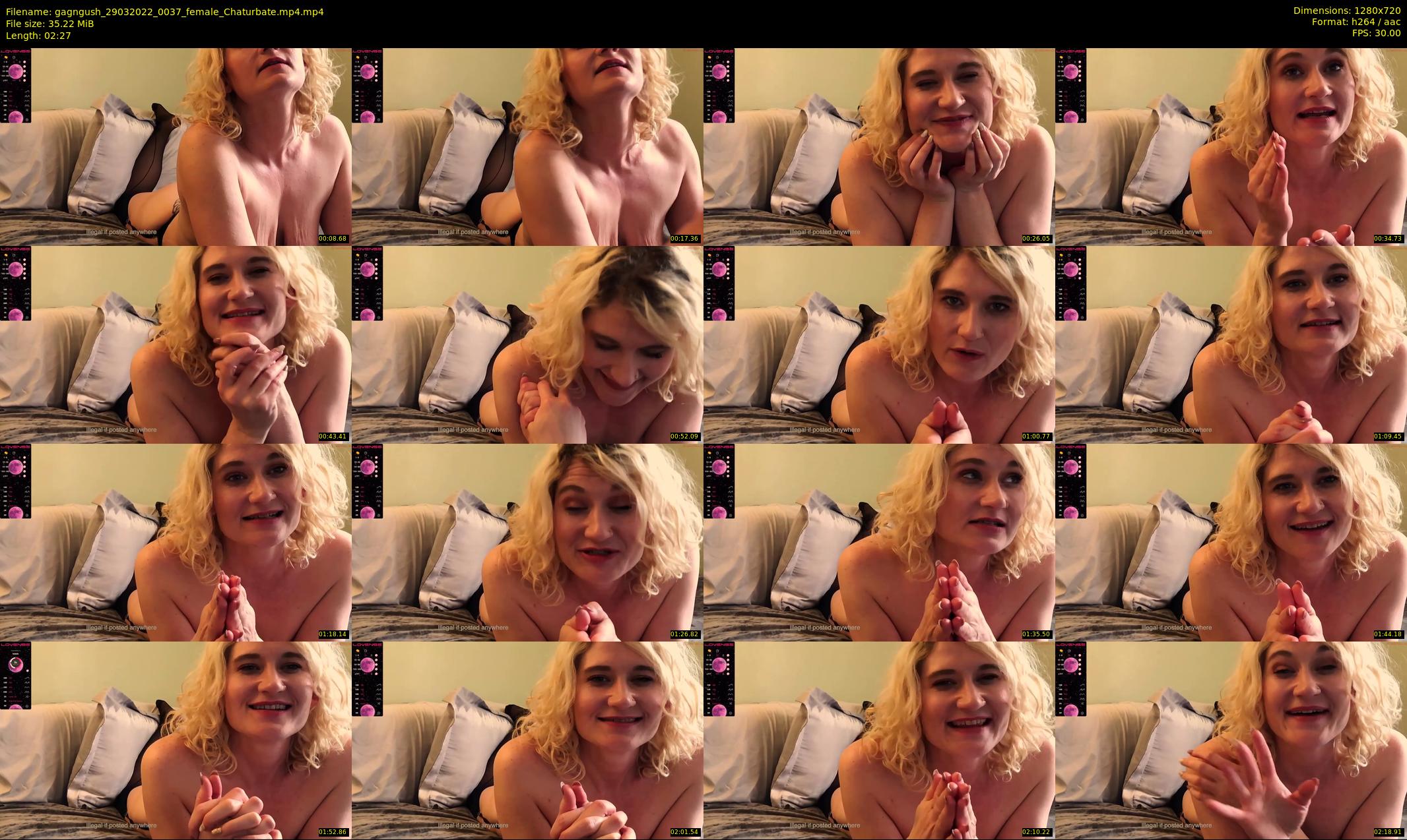 gagngush — 3 minute Chaturbate couple cam show recording, 720p, Mar 29, 2022