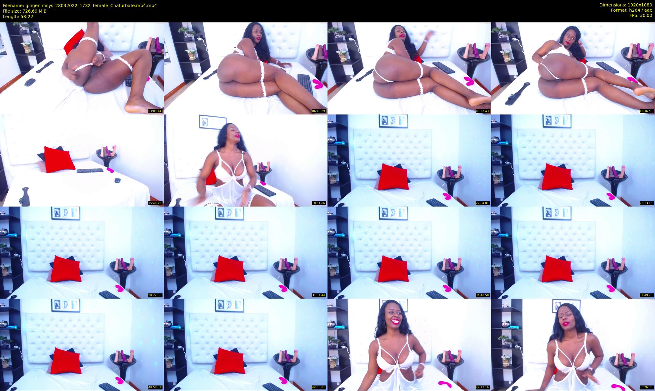 ginger_milys — 54 minute Chaturbate female cam show recording, 1080p, Mar 28, 2022