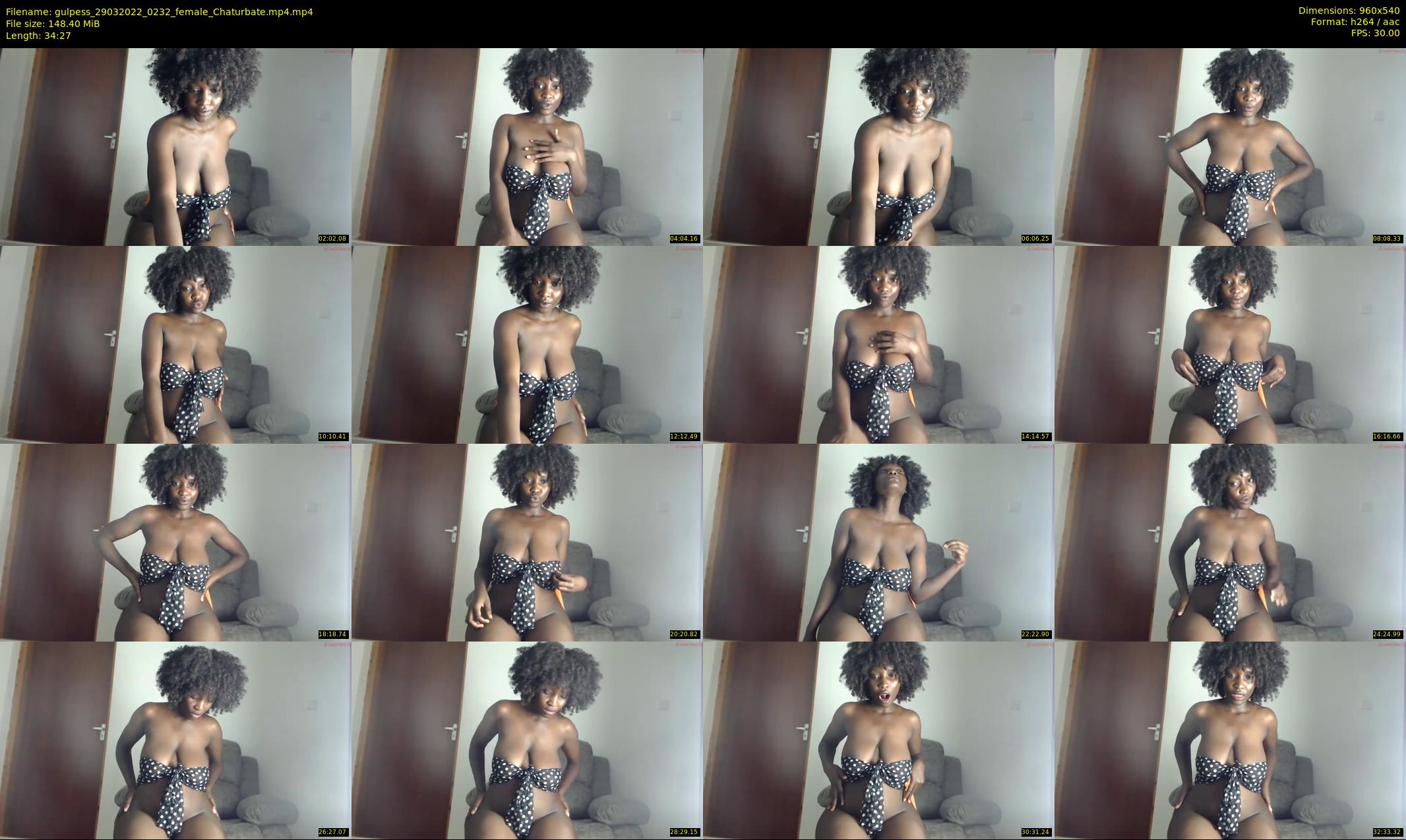 gulpess — 35 minute Chaturbate female cam show recording, 480p, Mar 29, 2022