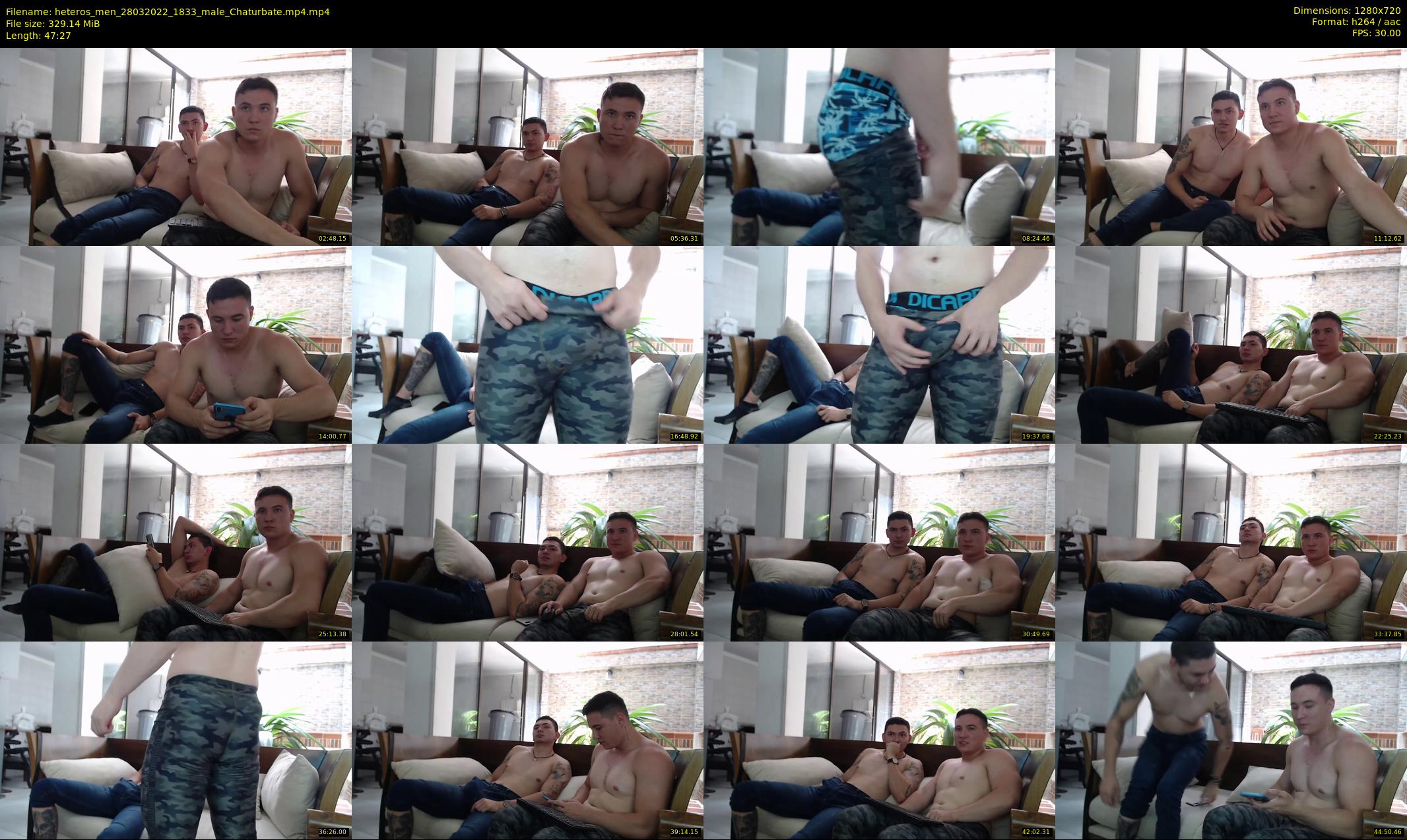 heteros_men — 48 minute Chaturbate male cam show recording, 720p, Mar 28, 2022