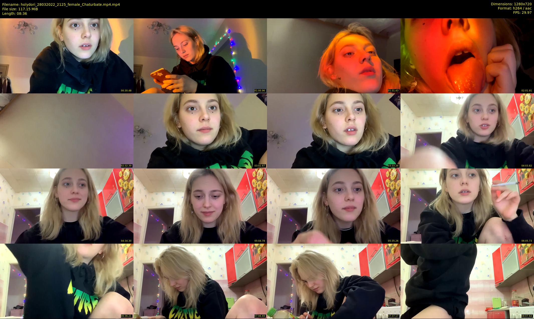 holydori — 9 minute Chaturbate female cam show recording, 720p, Mar 28, 2022