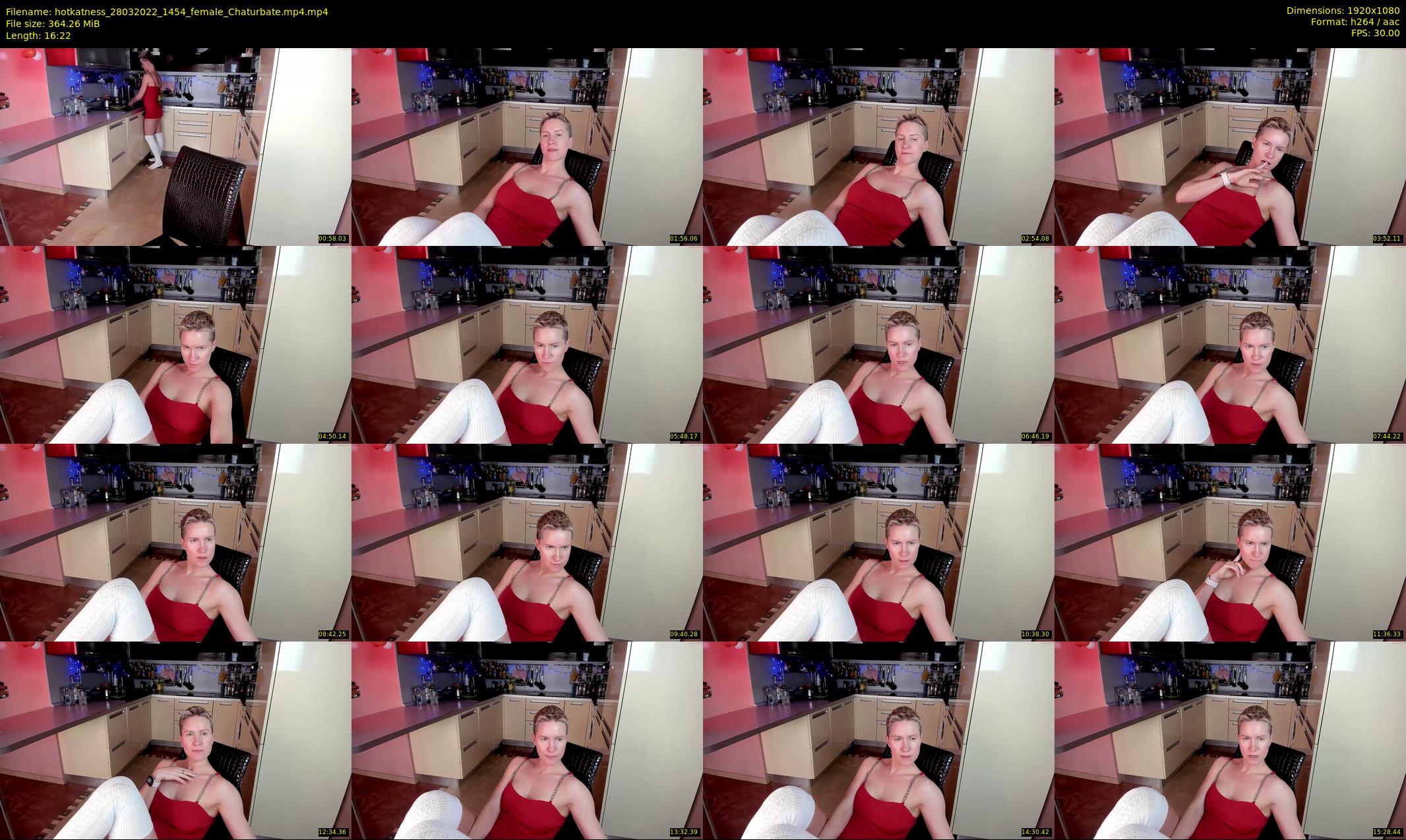 hotkatness — 17 minute Chaturbate female cam show recording, 1080p, Mar 28, 2022