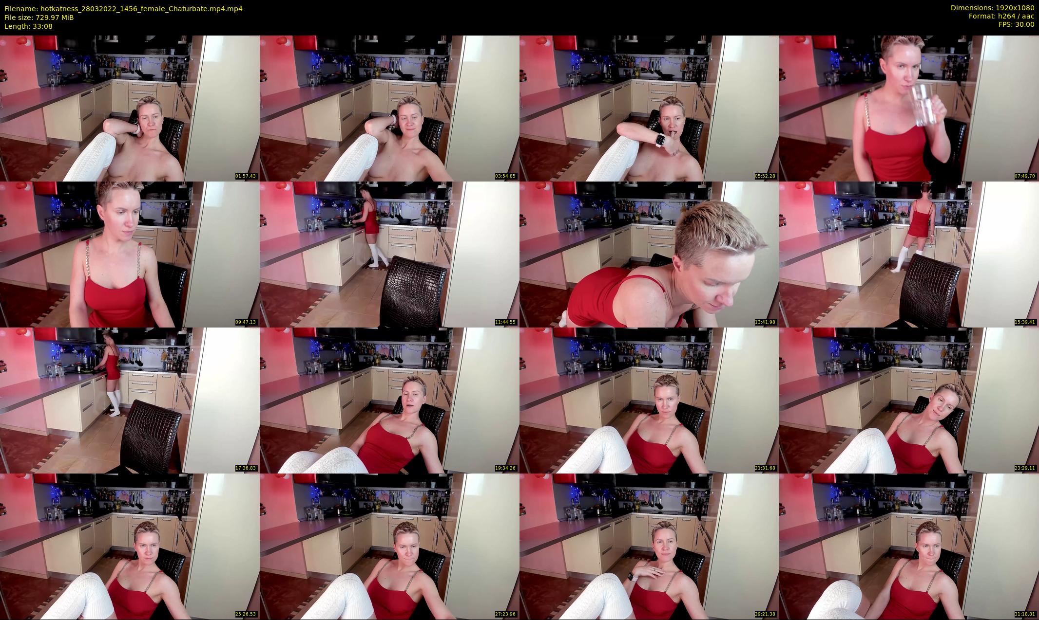 hotkatness — 34 minute Chaturbate female cam show recording, 1080p, Mar 28, 2022