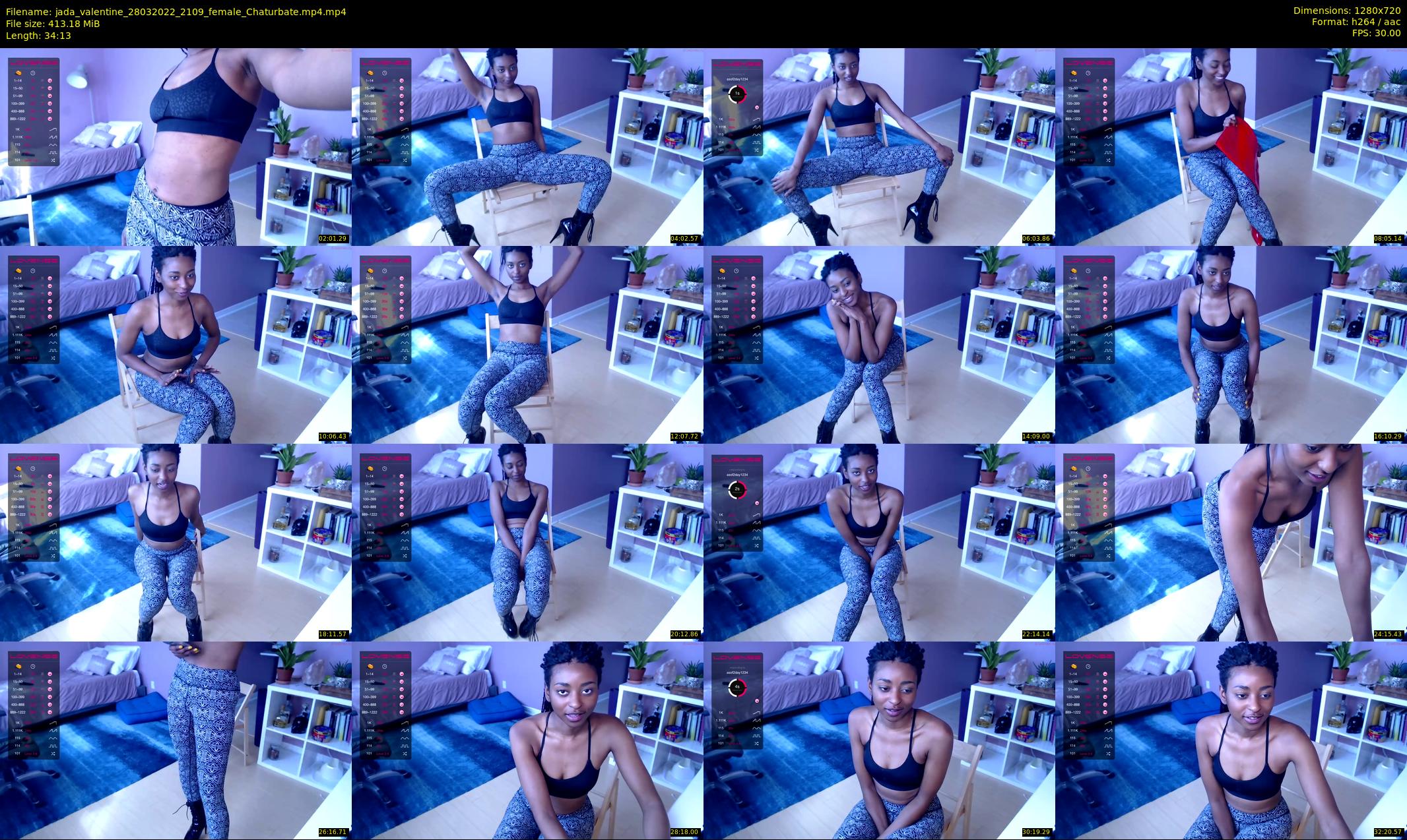 jada_valentine — 35 minute Chaturbate female cam show recording, 720p, Mar 28, 2022