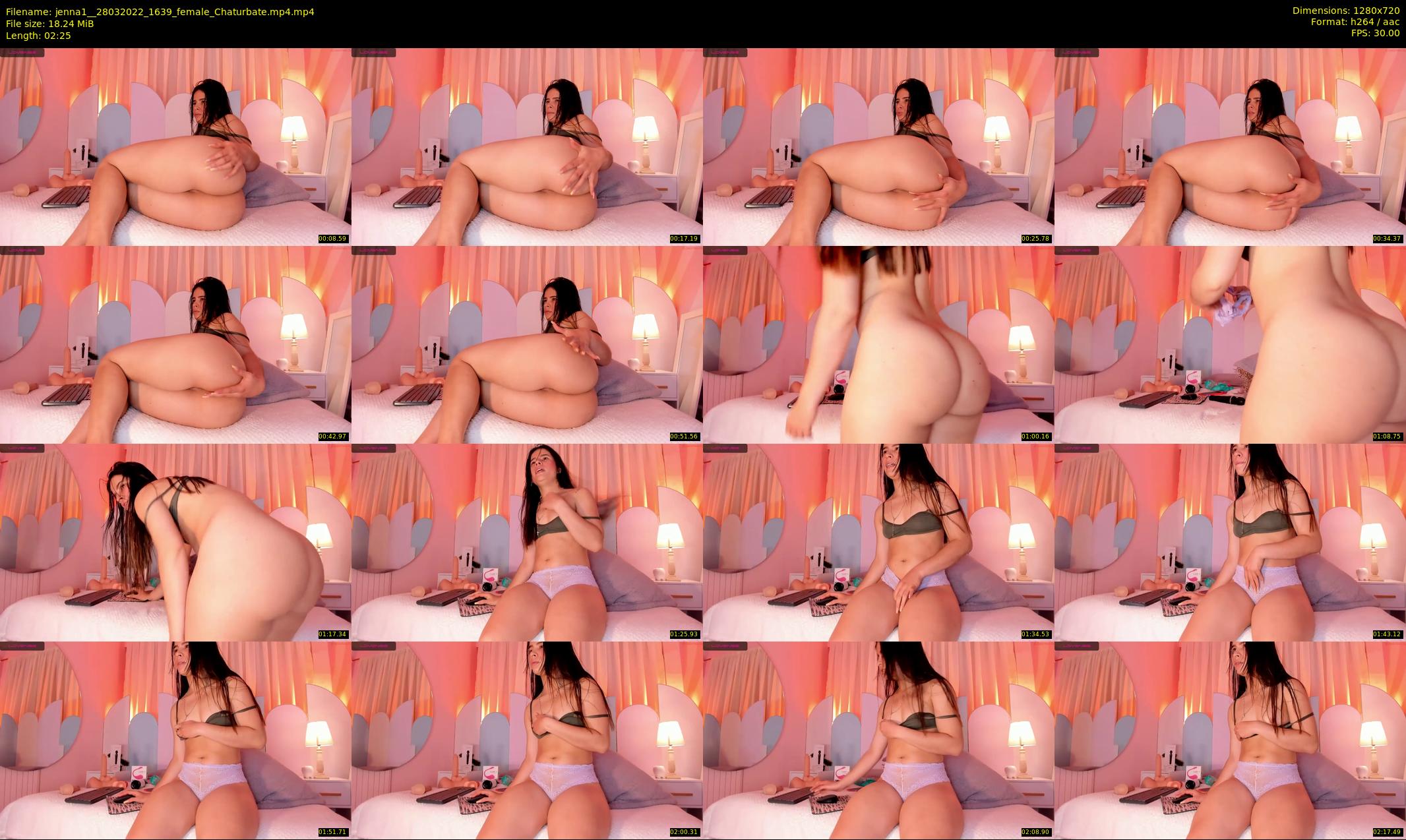 jenna1_ — 3 minute Chaturbate female cam show recording, 720p, Mar 28, 2022