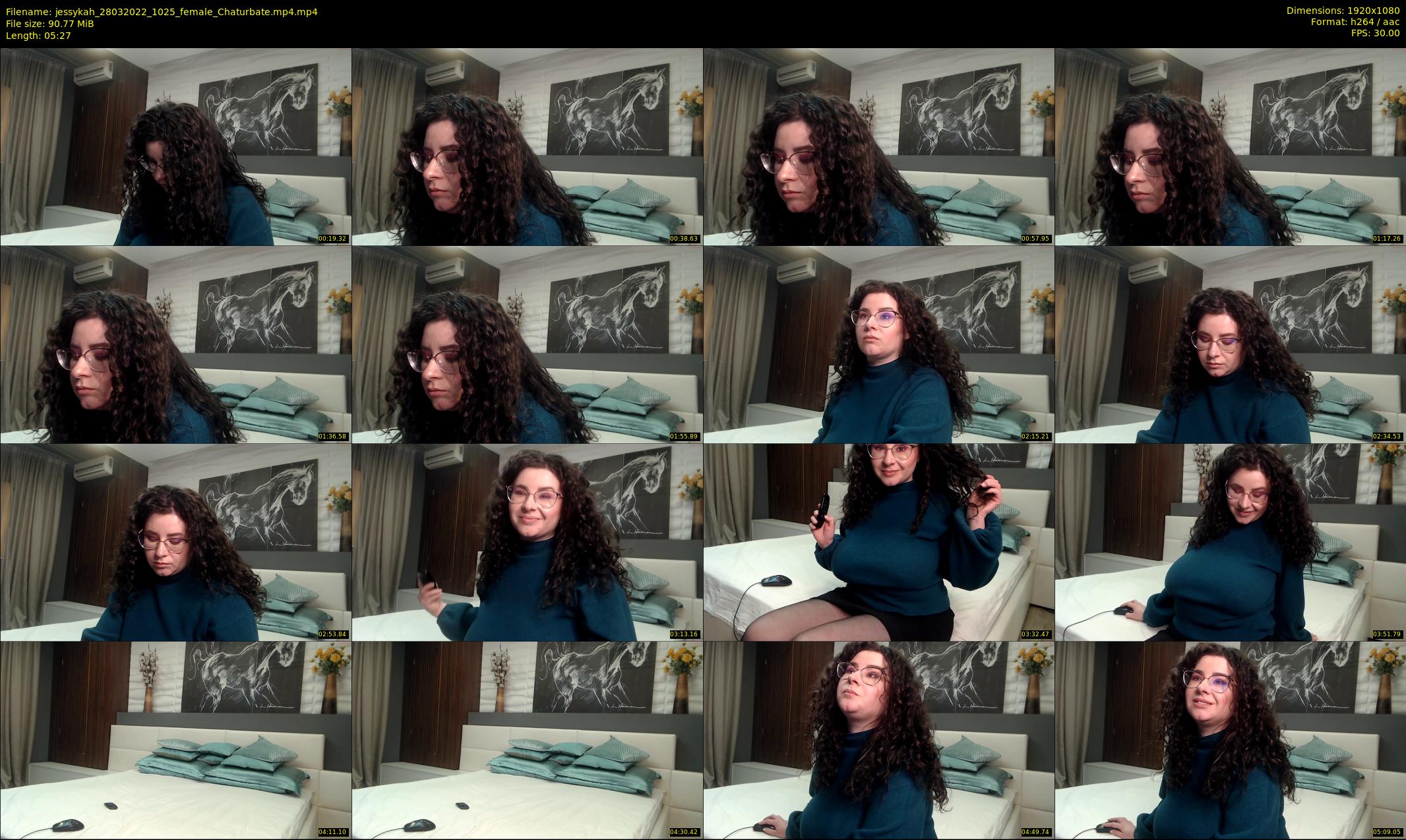 jessykah — 6 minute Chaturbate female cam show recording, 1080p, Mar 28, 2022