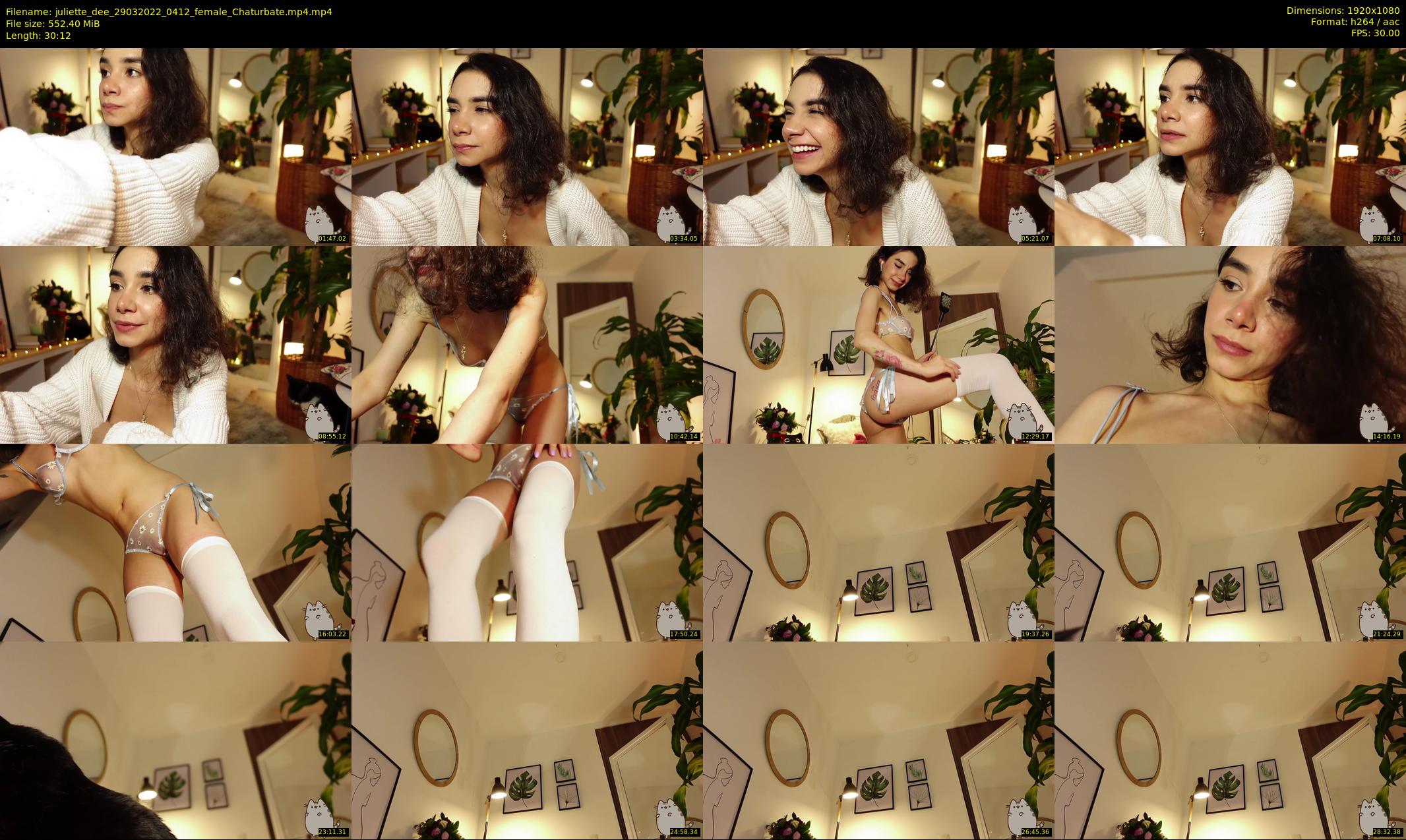 juliette_dee — 31 minute Chaturbate female cam show recording, 1080p, Mar 29, 2022
