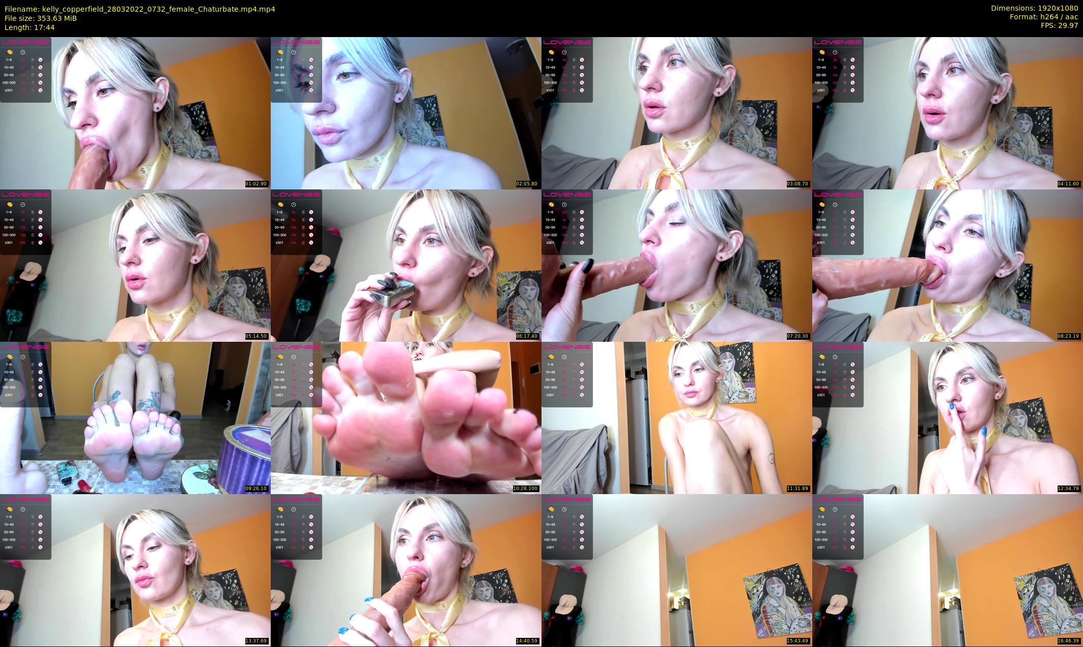 kelly_copperfield — 18 minute Chaturbate female cam show recording, 1080p, Mar 28, 2022
