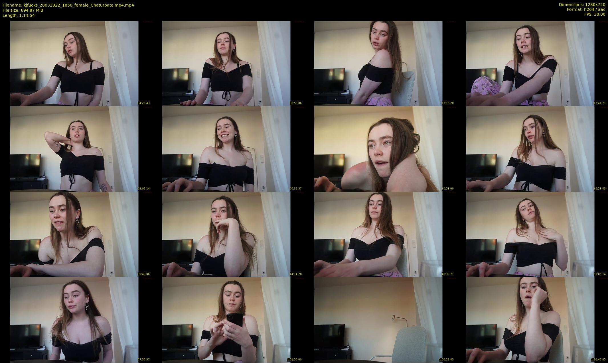 kjfucks — 75 minute Chaturbate couple cam show recording, 720p, Mar 28, 2022