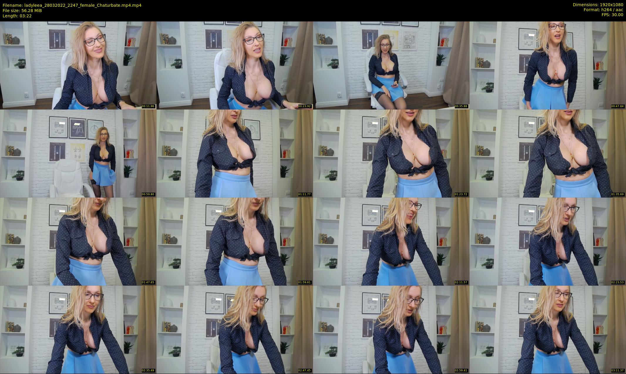 ladyleea — 4 minute Chaturbate female cam show recording, 1080p, Mar 28, 2022