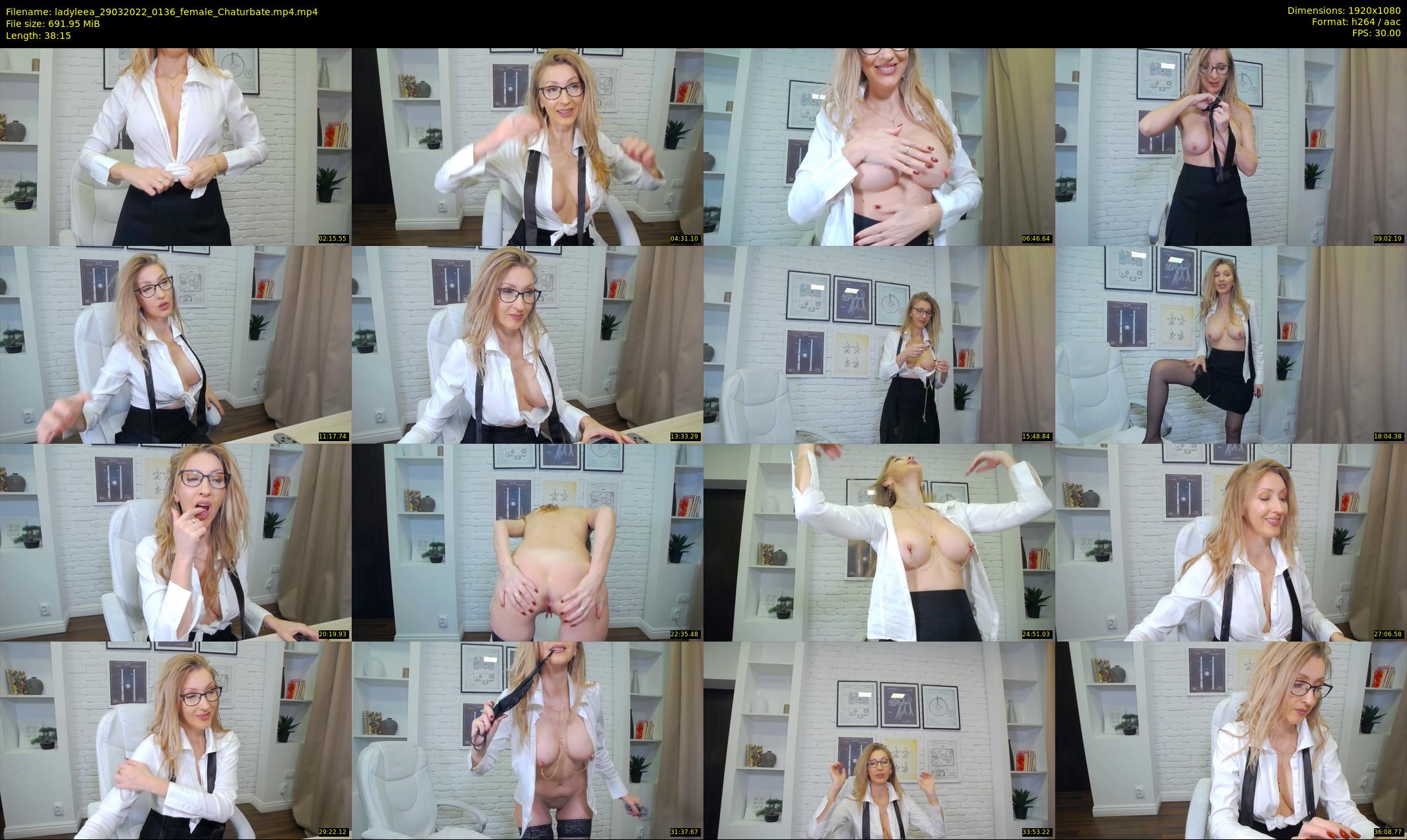 ladyleea — 39 minute Chaturbate female cam show recording, 1080p, Mar 29, 2022
