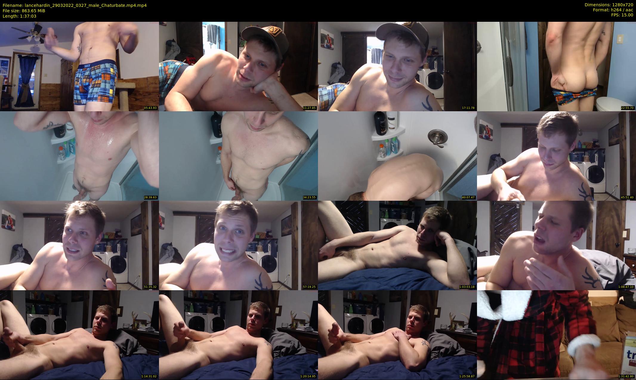lancehardin — 98 minute Chaturbate male cam show recording, 720p, Mar 29, 2022