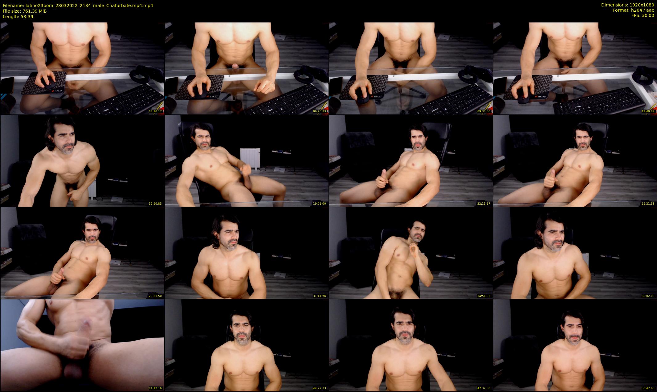latino23bom — 54 minute Chaturbate male cam show recording, 1080p, Mar 28, 2022