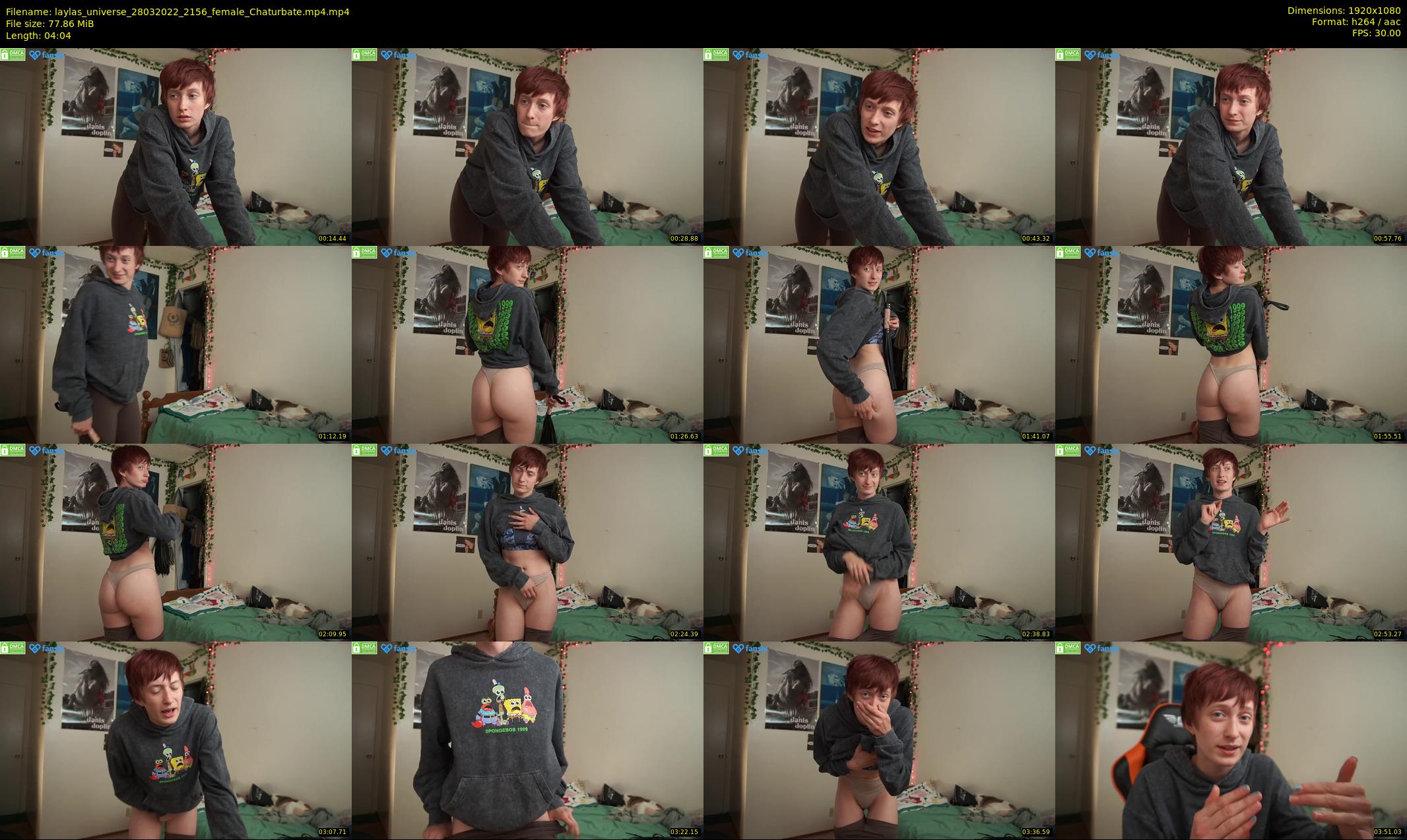laylas_universe — 5 minute Chaturbate female cam show recording, 1080p, Mar 28, 2022