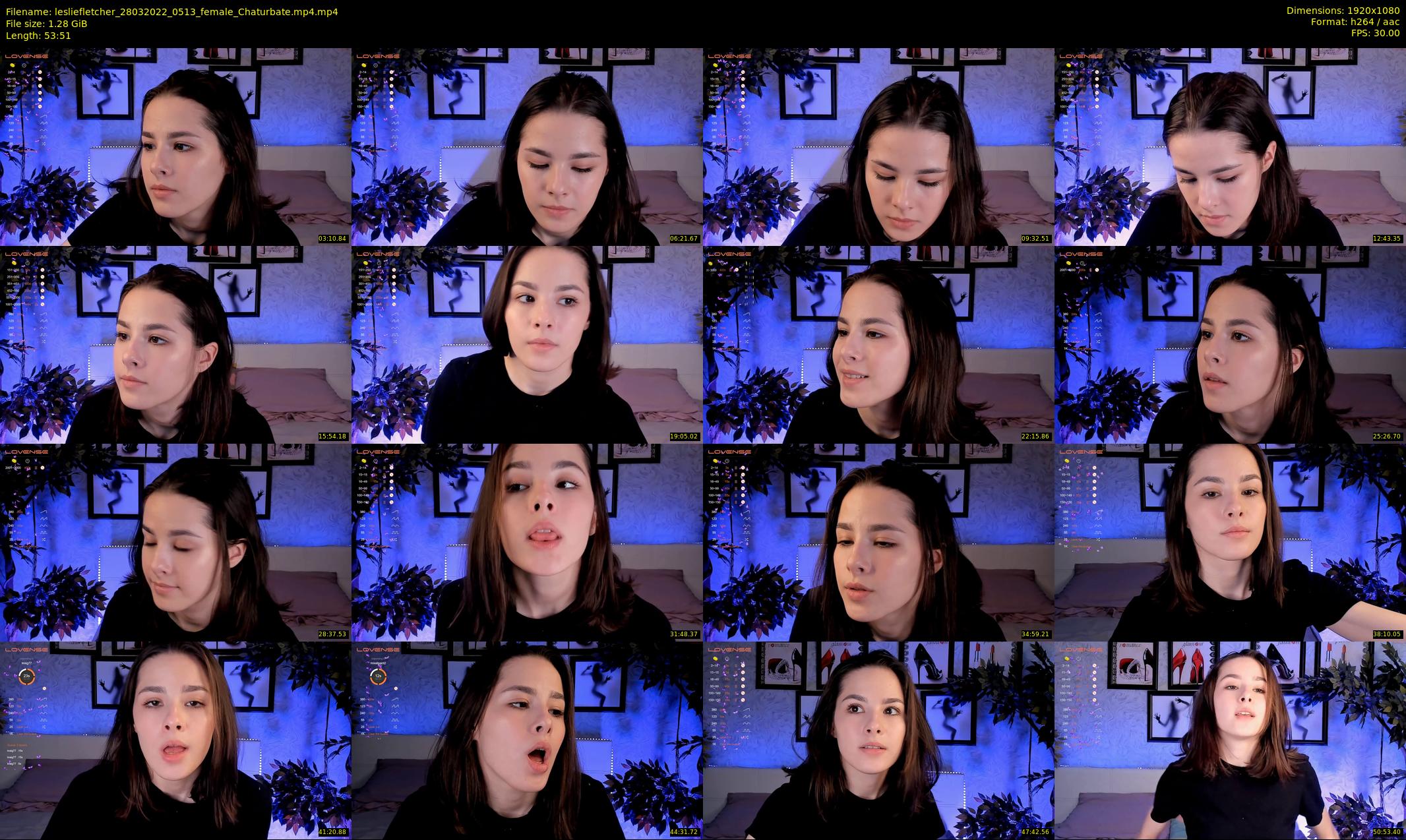 lesliefletcher — 54 minute Chaturbate couple cam show recording, 1080p, Mar 28, 2022