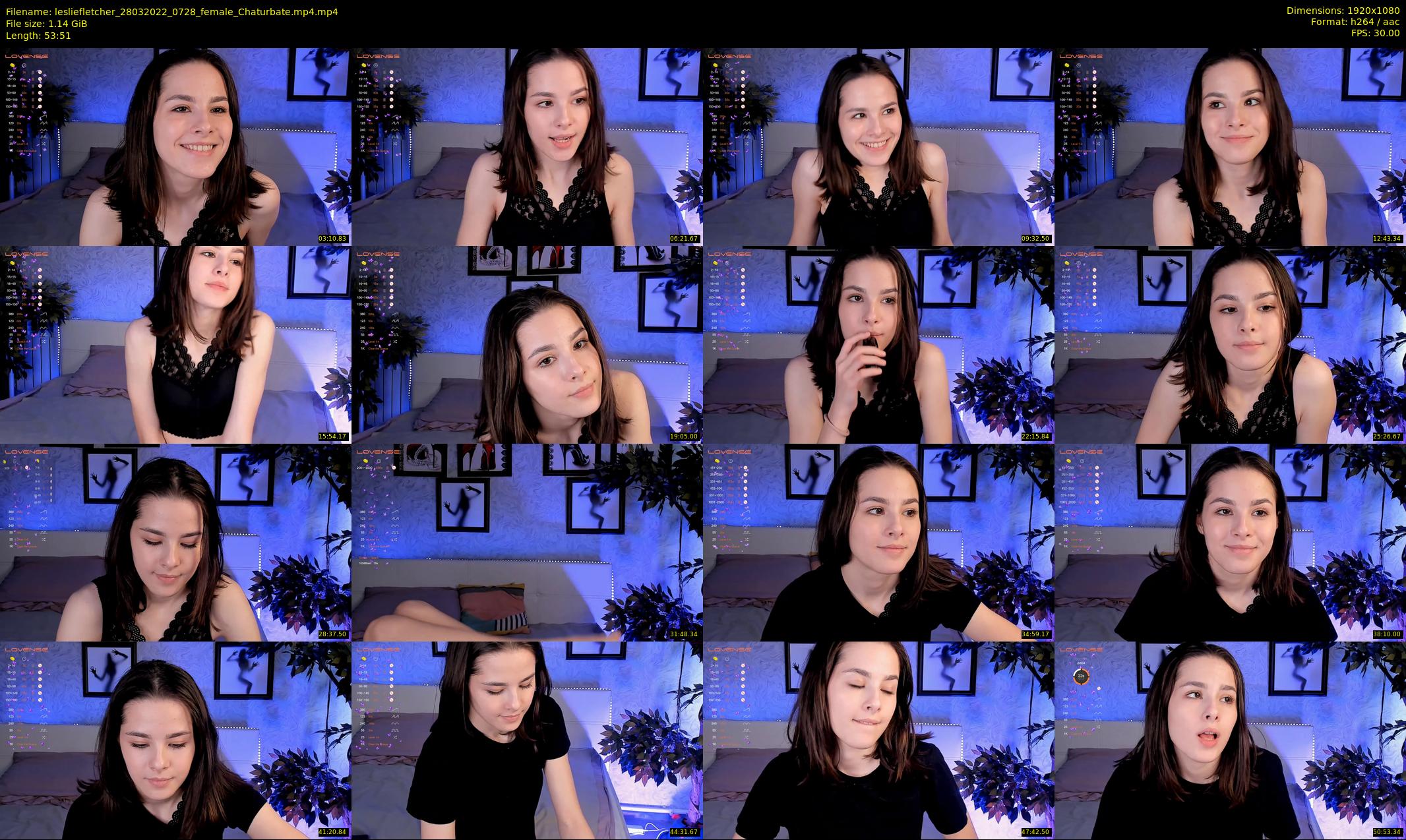 lesliefletcher — 54 minute Chaturbate couple cam show recording, 1080p, Mar 28, 2022
