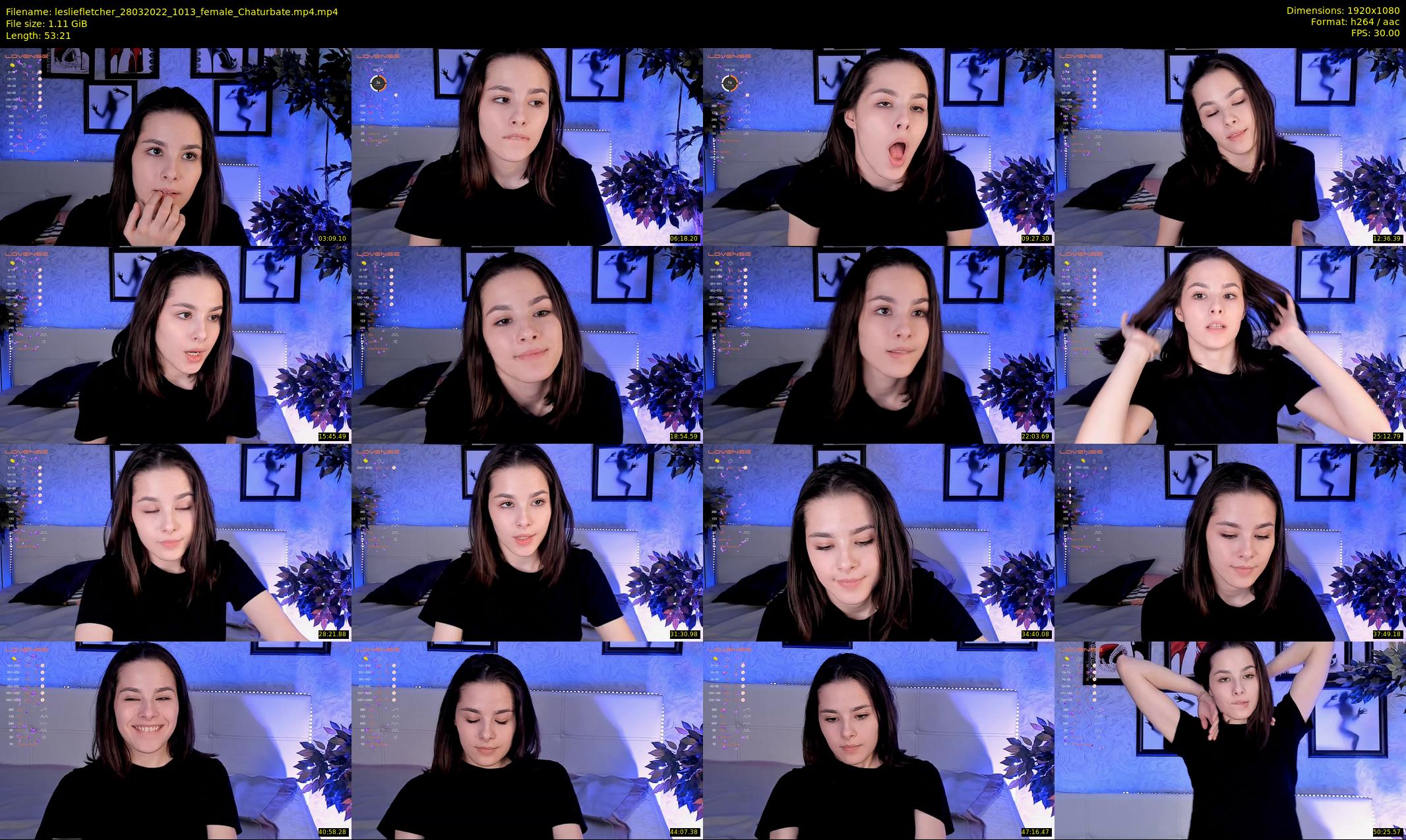 lesliefletcher — 54 minute Chaturbate couple cam show recording, 1080p, Mar 28, 2022