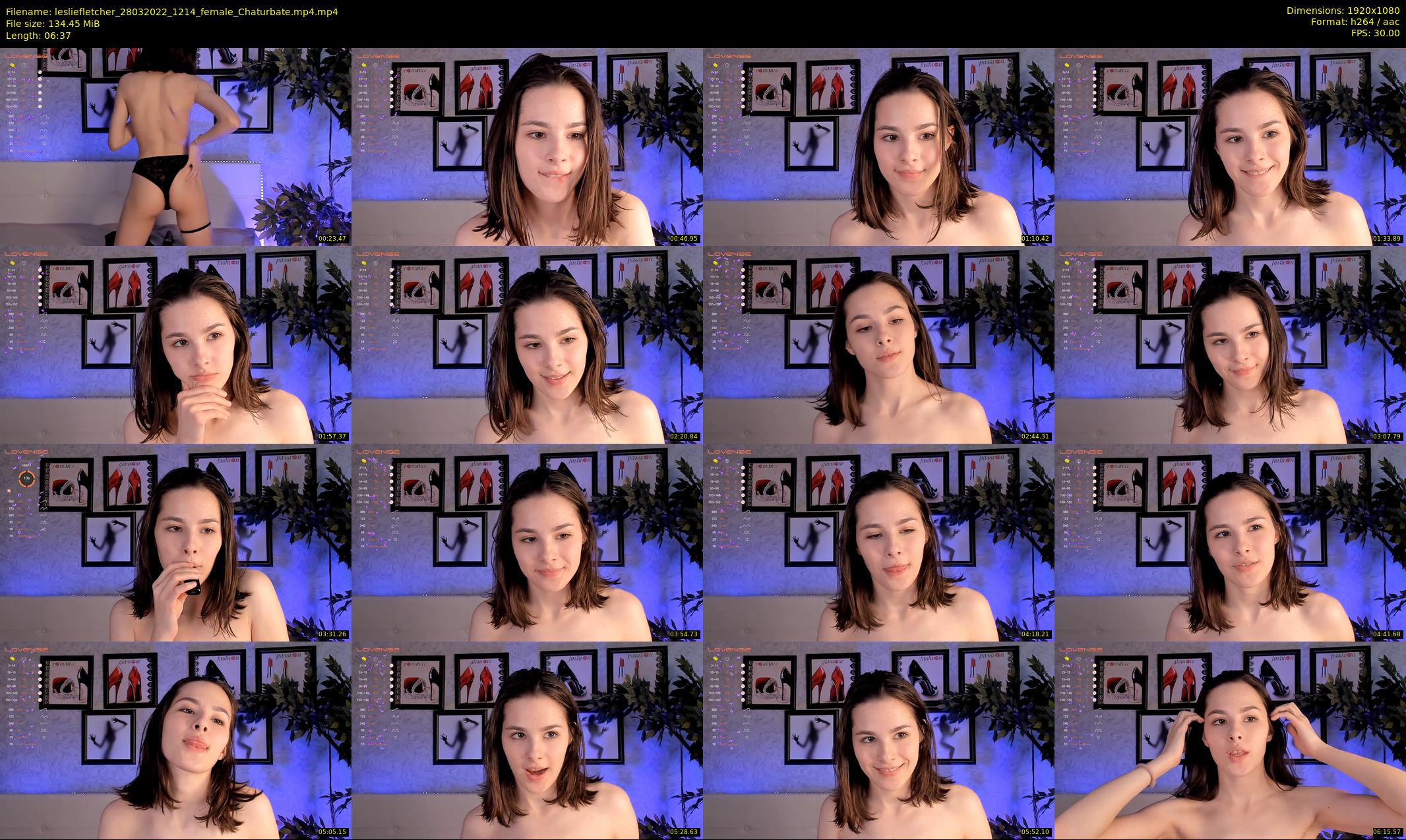 lesliefletcher — 7 minute Chaturbate couple cam show recording, 1080p, Mar 28, 2022