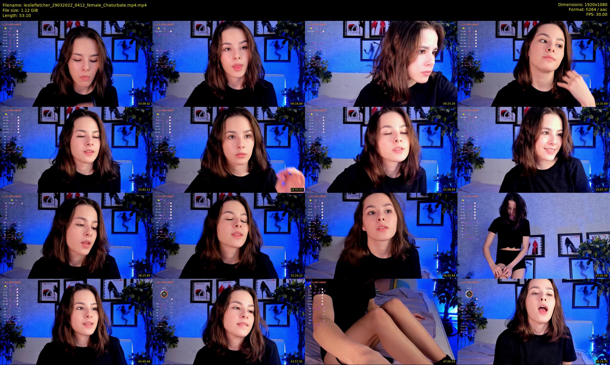 lesliefletcher — 54 minute Chaturbate couple cam show recording, 1080p, Mar 29, 2022