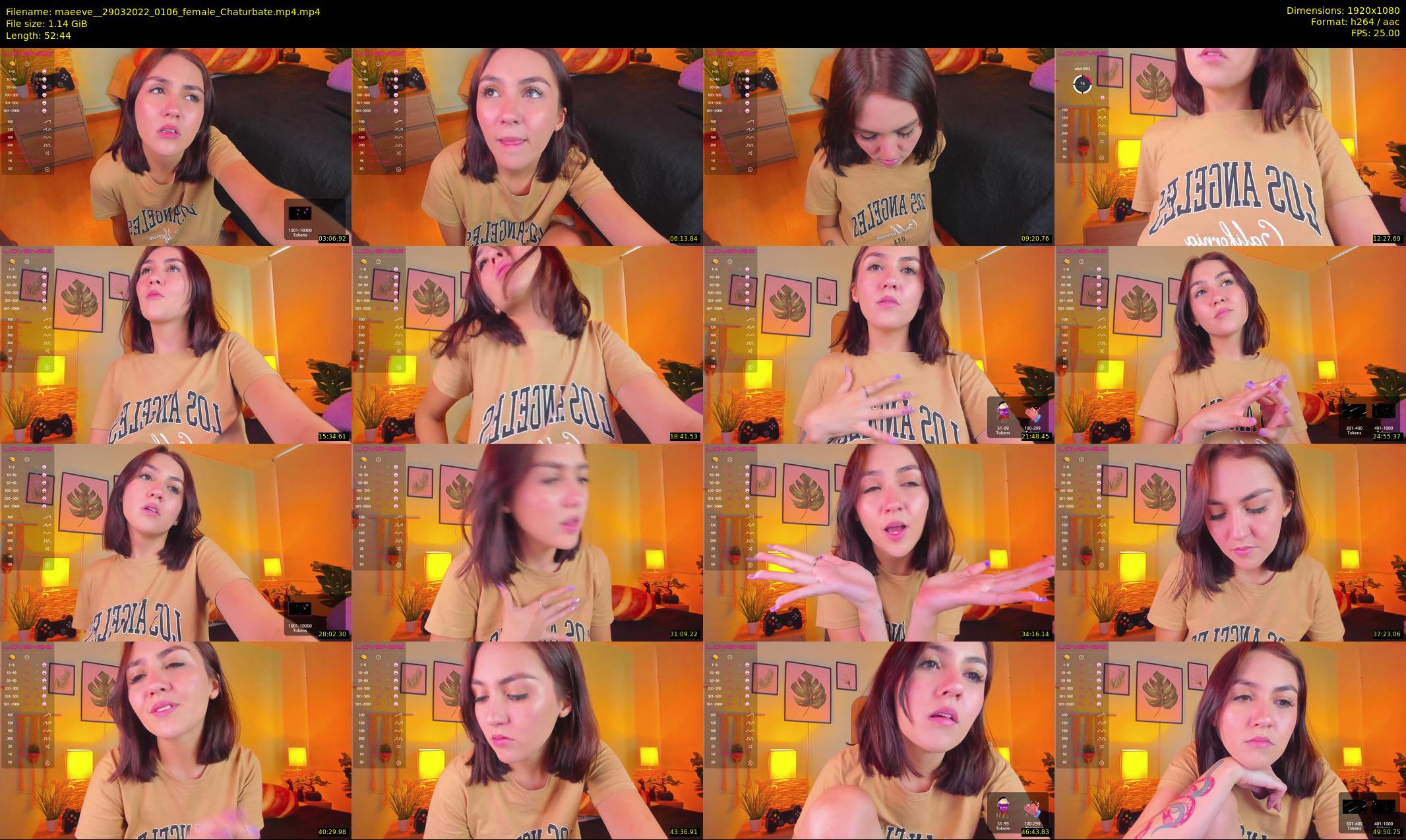 maeeve_ — 53 minute Chaturbate female cam show recording, 1080p, Mar 29, 2022