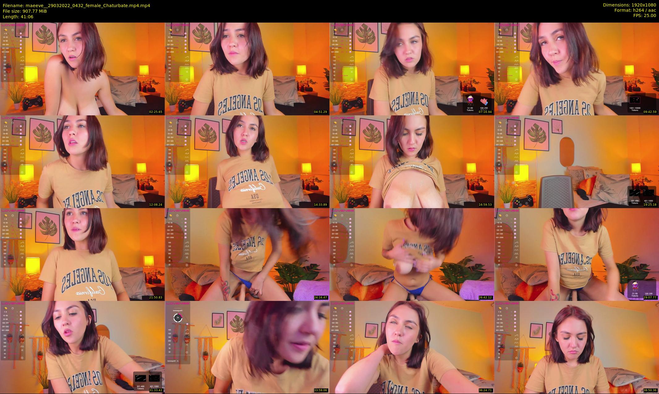 maeeve_ — 42 minute Chaturbate female cam show recording, 1080p, Mar 29, 2022