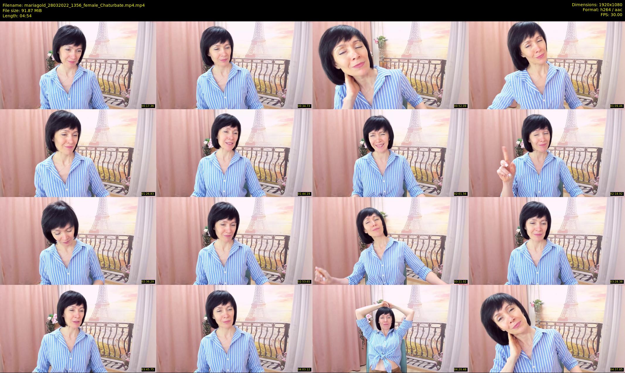 mariagold — 5 minute Chaturbate female cam show recording, 1080p, Mar 28, 2022