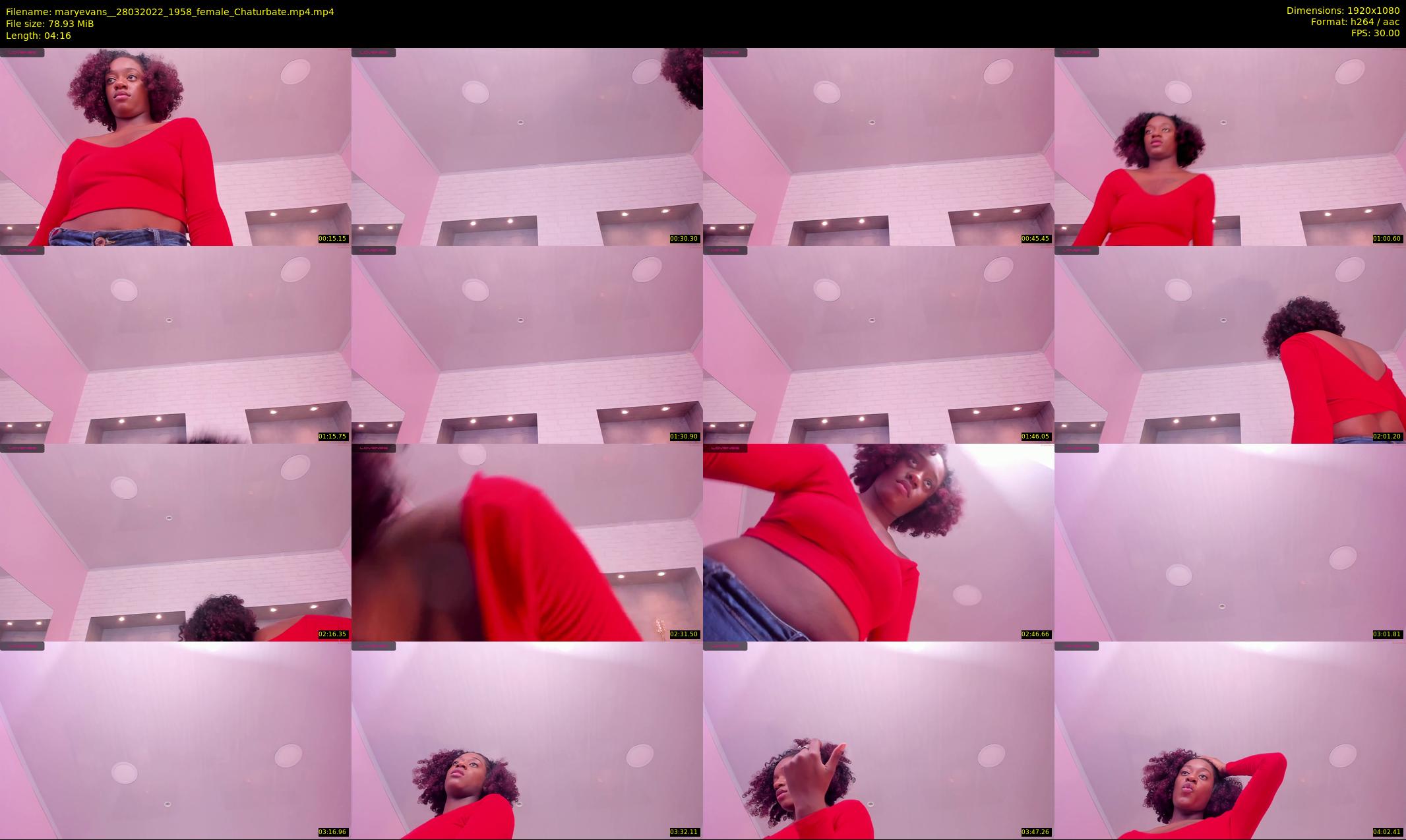 maryevans_ — 5 minute Chaturbate female cam show recording, 1080p, Mar 28, 2022