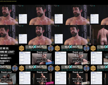 maximus_787 — 5 minute Chaturbate male cam show recording, 1080p, Mar 29, 2022
