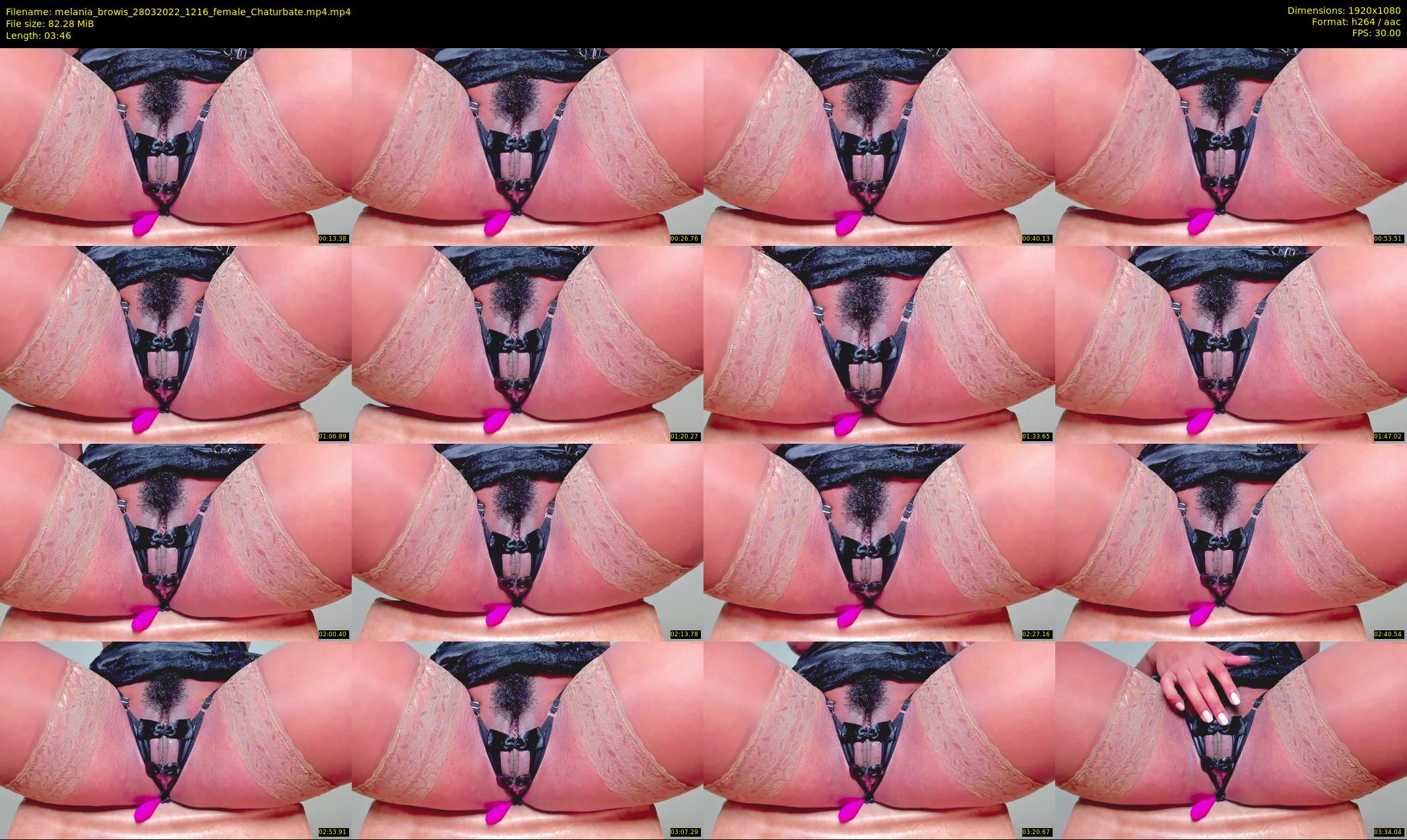 melania_browis — 4 minute Chaturbate female cam show recording, 1080p, Mar 28, 2022