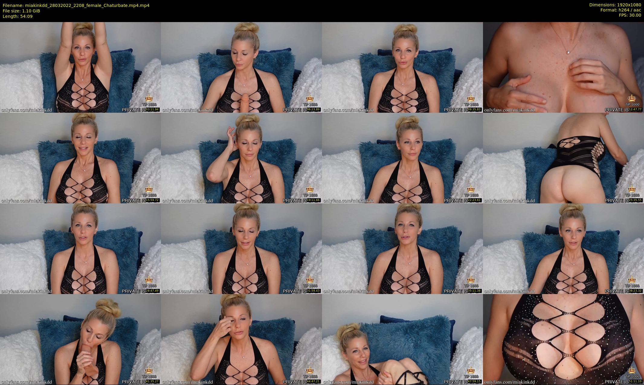 miakinkdd — 55 minute Chaturbate female cam show recording, 1080p, Mar 28, 2022