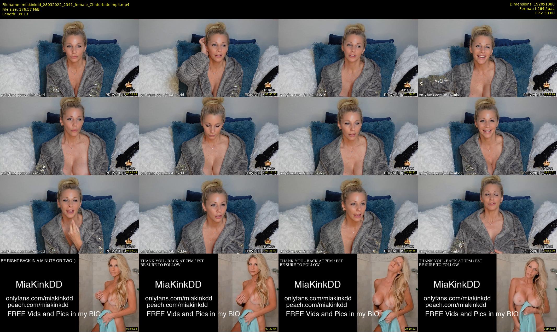 miakinkdd — 10 minute Chaturbate female cam show recording, 1080p, Mar 28, 2022