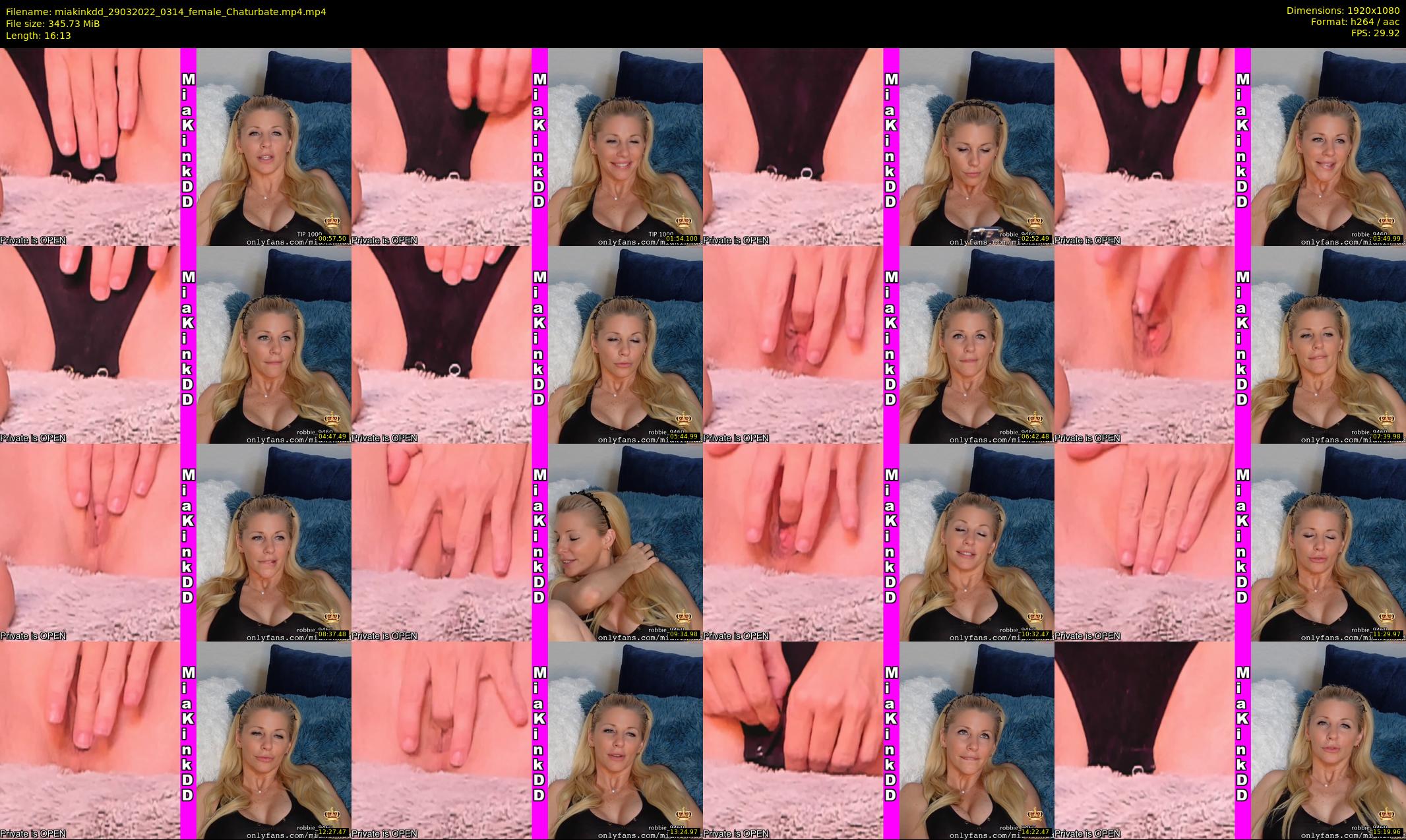 miakinkdd — 17 minute Chaturbate female cam show recording, 1080p, Mar 29, 2022