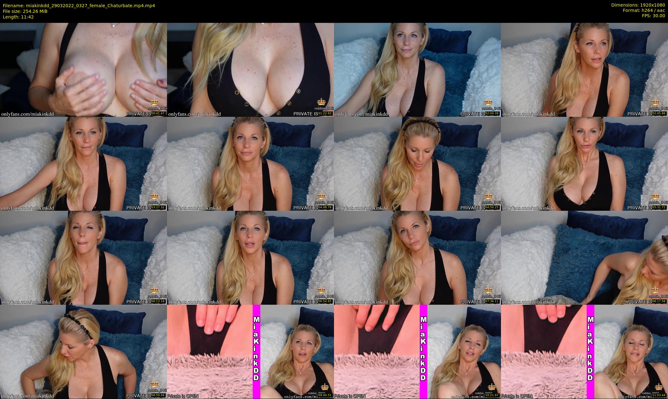 miakinkdd — 12 minute Chaturbate female cam show recording, 1080p, Mar 29, 2022
