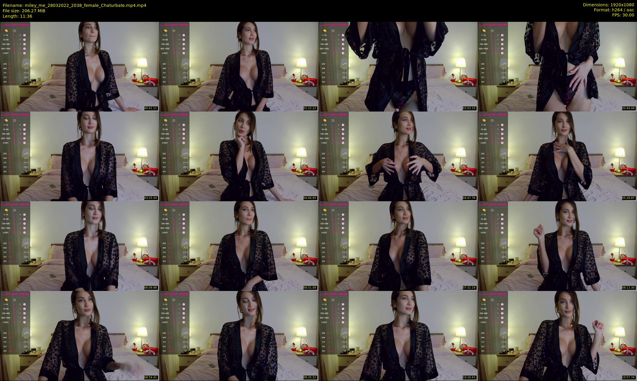 miley_me — 12 minute Chaturbate female cam show recording, 1080p, Mar 28, 2022