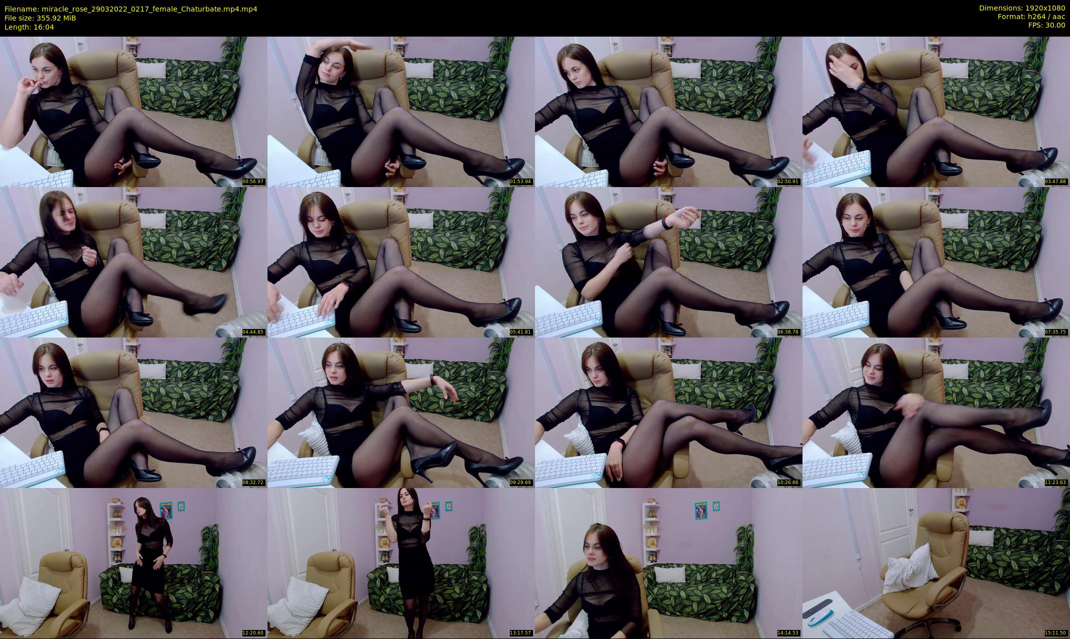 miracle_rose — 17 minute Chaturbate female cam show recording, 1080p, Mar 29, 2022