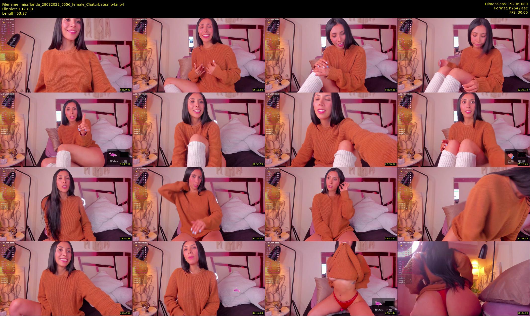missflorida — 54 minute Chaturbate female cam show recording, 1080p, Mar 28, 2022