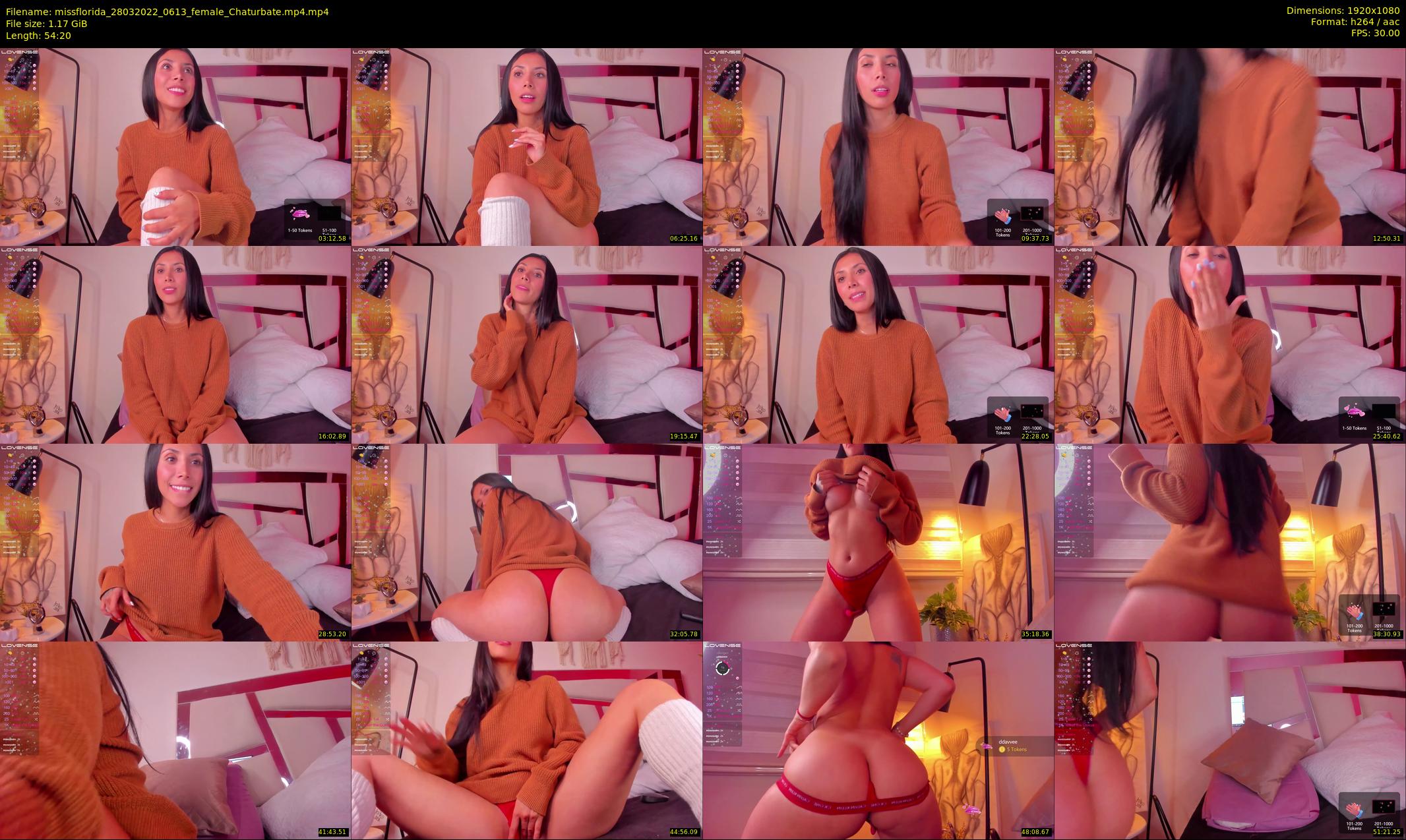 missflorida — 55 minute Chaturbate female cam show recording, 1080p, Mar 28, 2022