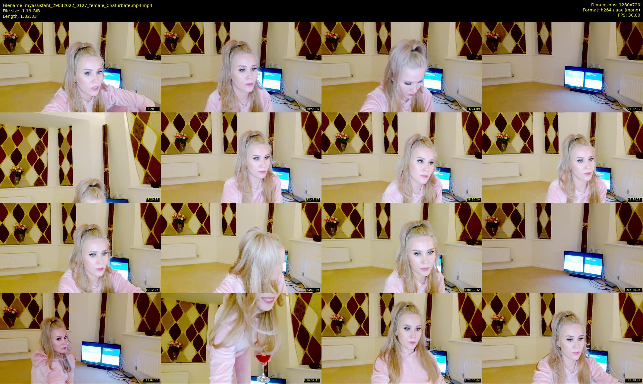 myassistant — 93 minute Chaturbate female cam show recording, 720p, Mar 29, 2022