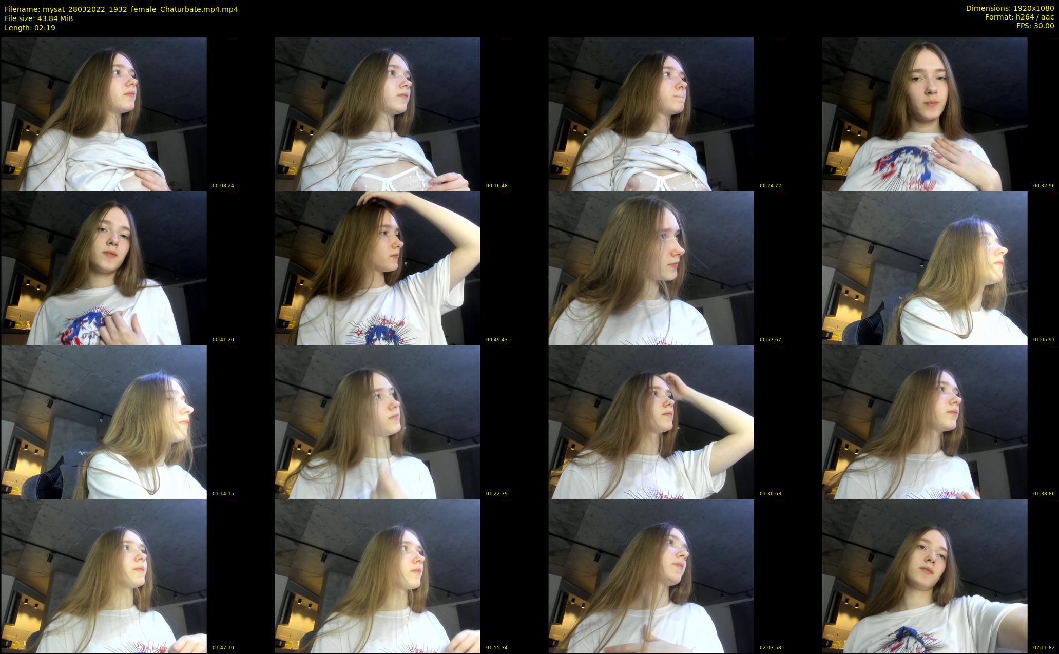 mysat — 3 minute Chaturbate female cam show recording, 1080p, Mar 28, 2022